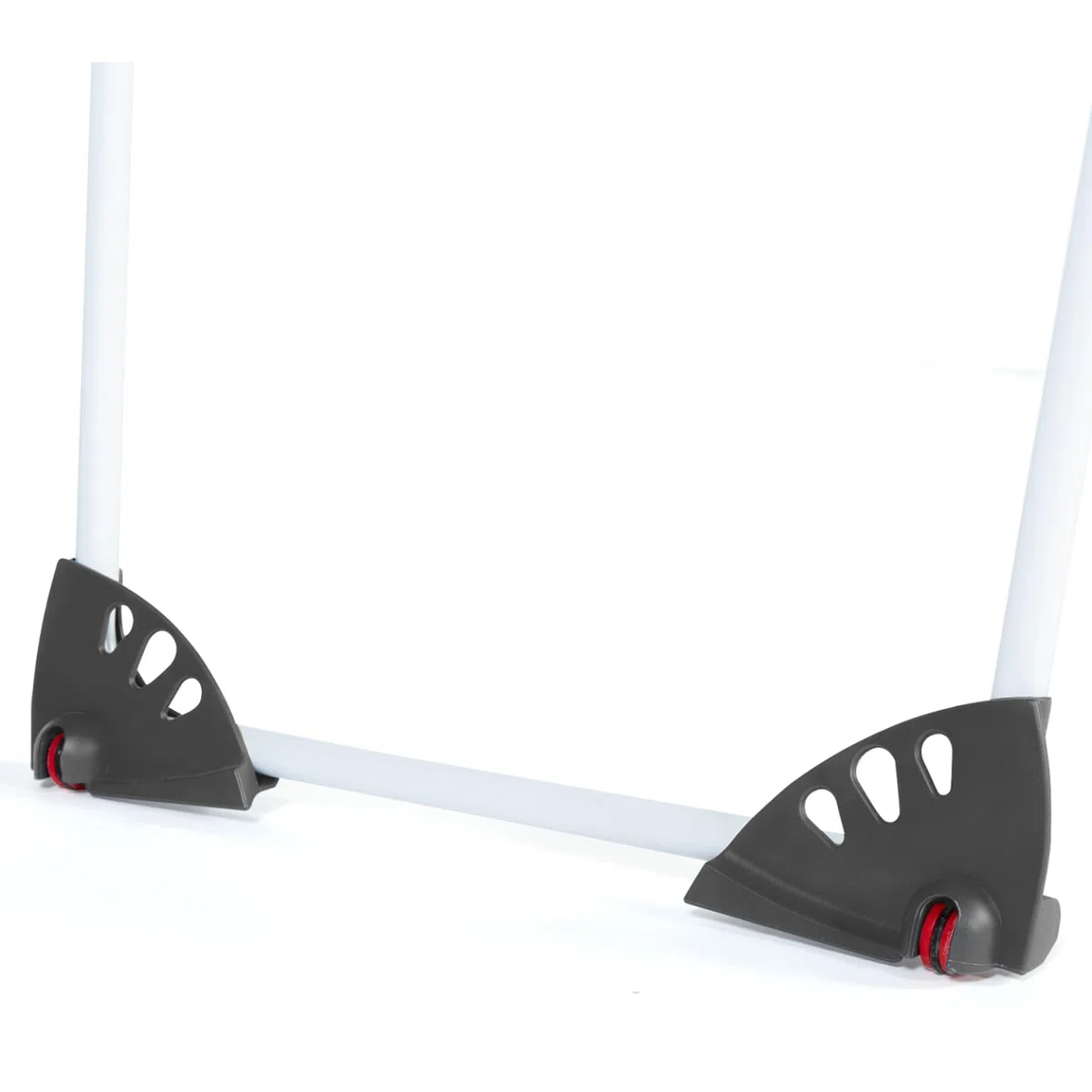 IDMarket - Stendibiancheria estensibile e pieghevole grgio e bianco 160 a 211,5 cm ULTRA