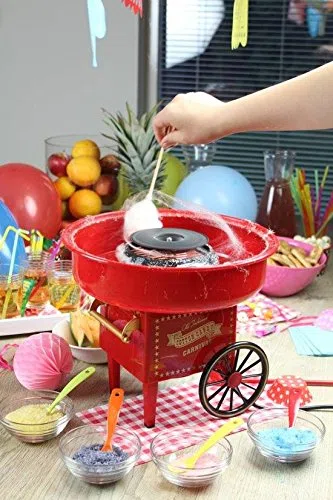 United Entertainment Cotton Candy Maker, Rosso, 30 x 30 x 25 cm
