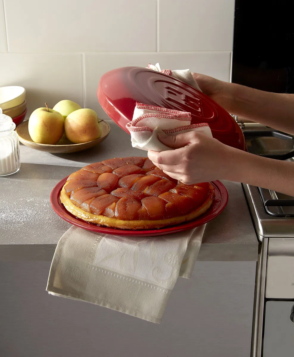 Emile Henry EH349599 Tarte Tatin con Imballaggio Rinforzato, Marsala