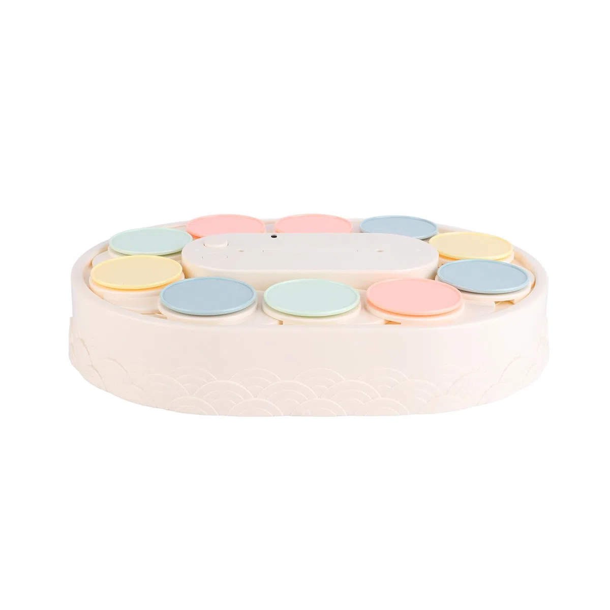 Alomejor Macchina Rotativa per Sushi Comodo Piatto Girevole Automatico per Esposizione di Dessert e Cupcake Stabile e Sicuro per la Casa e i Negozi Materiale ABS per Uso Alimentare