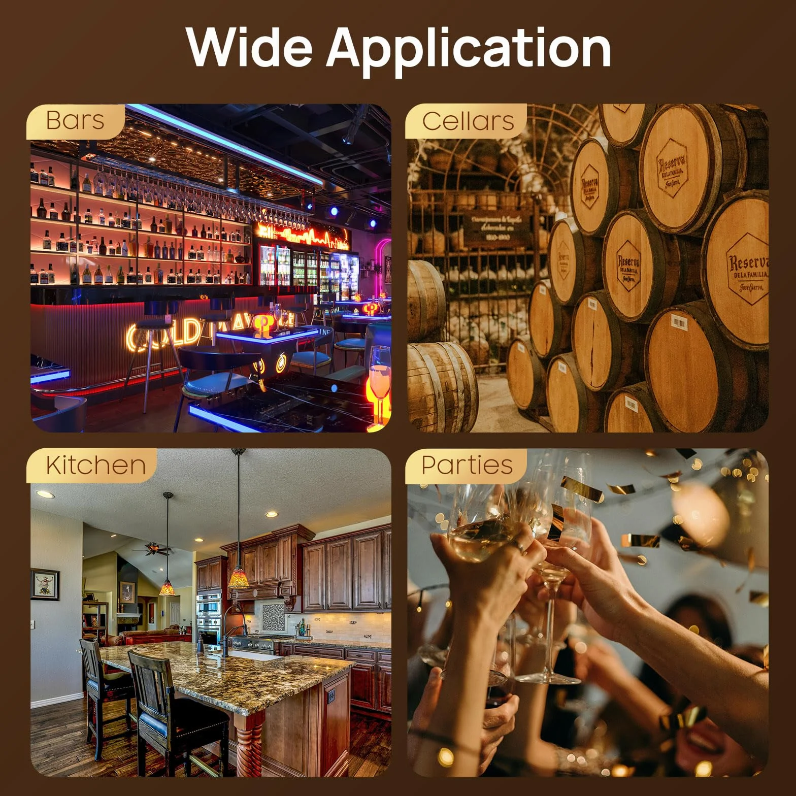 Botte di vino da 3 l con supporto e rubinetto Log Color Barile di legno per whisky adatto per la conservazione di whisky rum brandy tequila vino birra, ecc