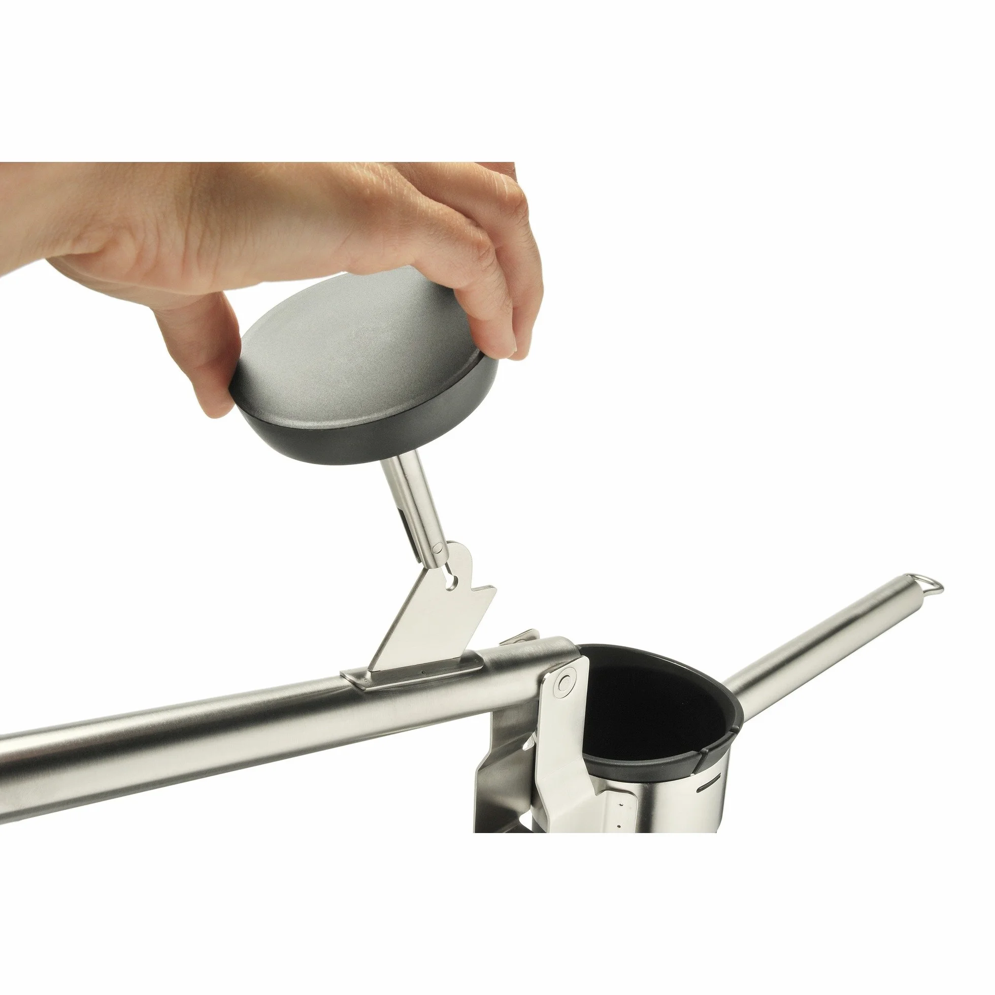 WMF Multi Stampa 35 cm Profi Plus Cromargan in Acciaio Inox, plastica e parzialmente opacizzato