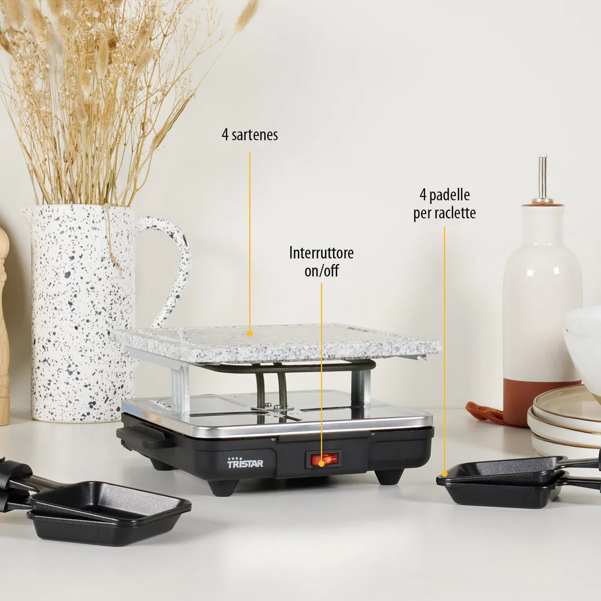 Tristar Ra-2745 Electric Grill 600w One Size