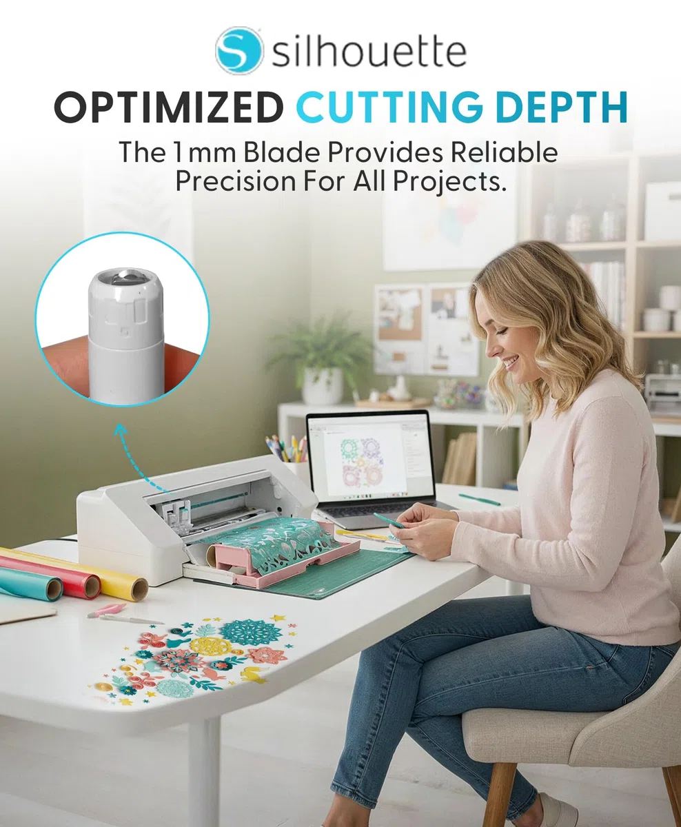 Silhouette Lama a rotella ROTARY per tessuti per Plotter CAMEO 4