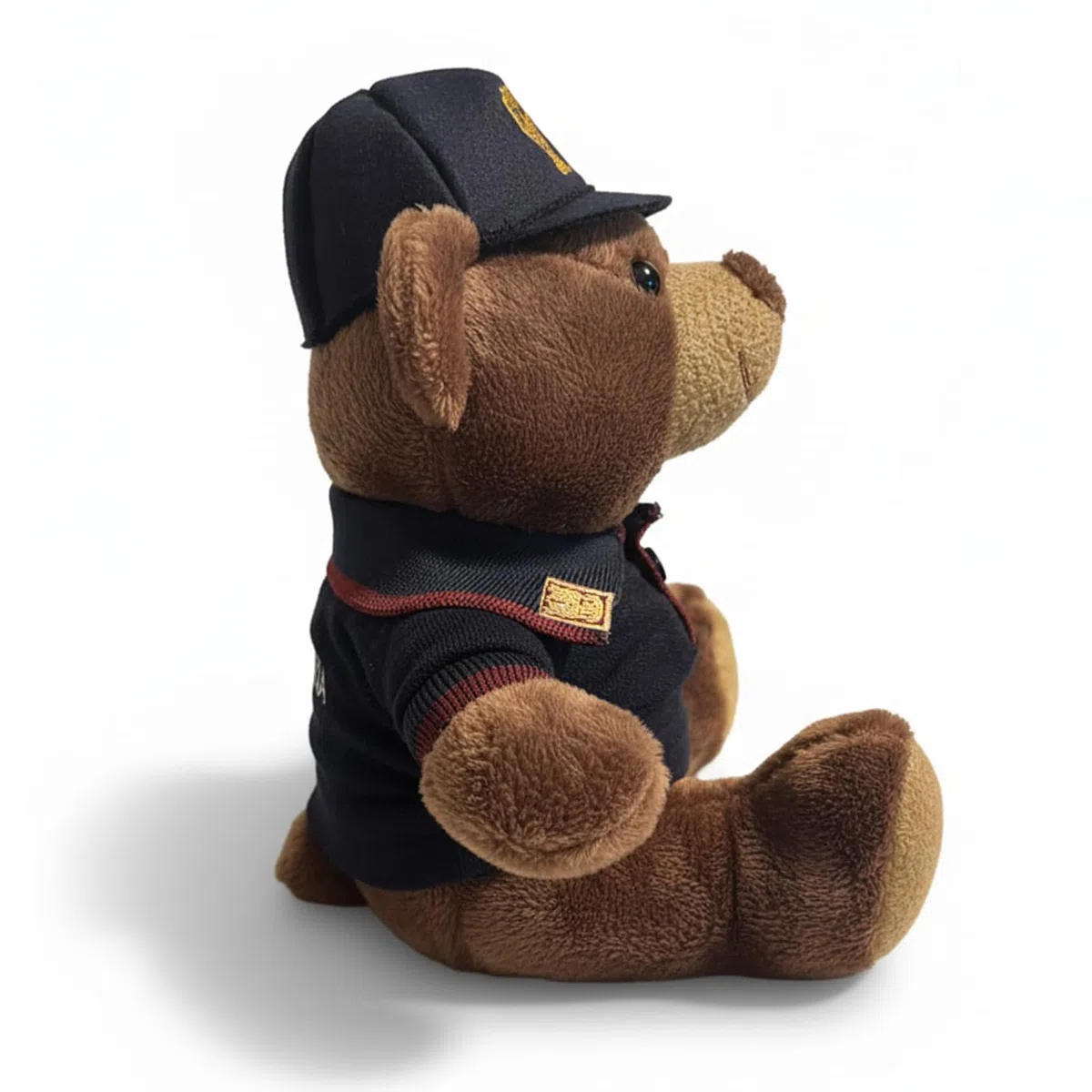 Orsetto Poliziotto Personalizzabile – Peluche Decorativo Forze dell’Ordine con Divisa Polizia, Nome Ricamato su Richiesta – Articolo da Collezione Non Giocattolo