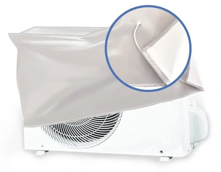 Copri condizionatore esterno rinforzato Unicover (760/360/580 mm)