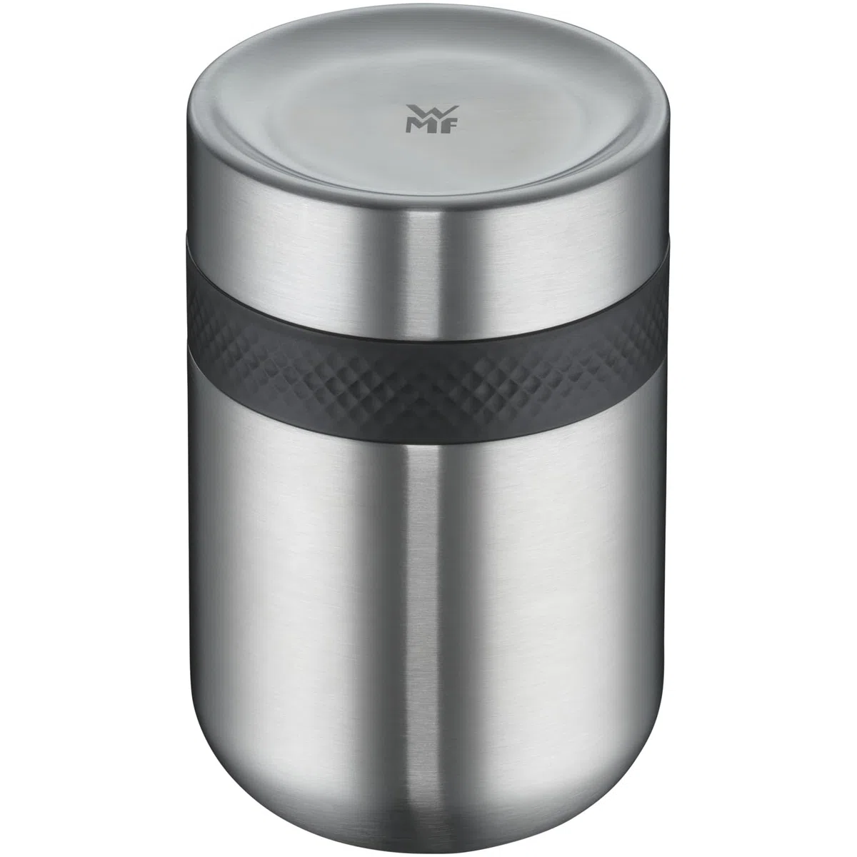 WMF my2Go, contenitore termico da 300 ml e contenitore aggiuntivo da 200 ml, ecologico, in acciaio inox Cromargan opaco, lavabile in lavastoviglie