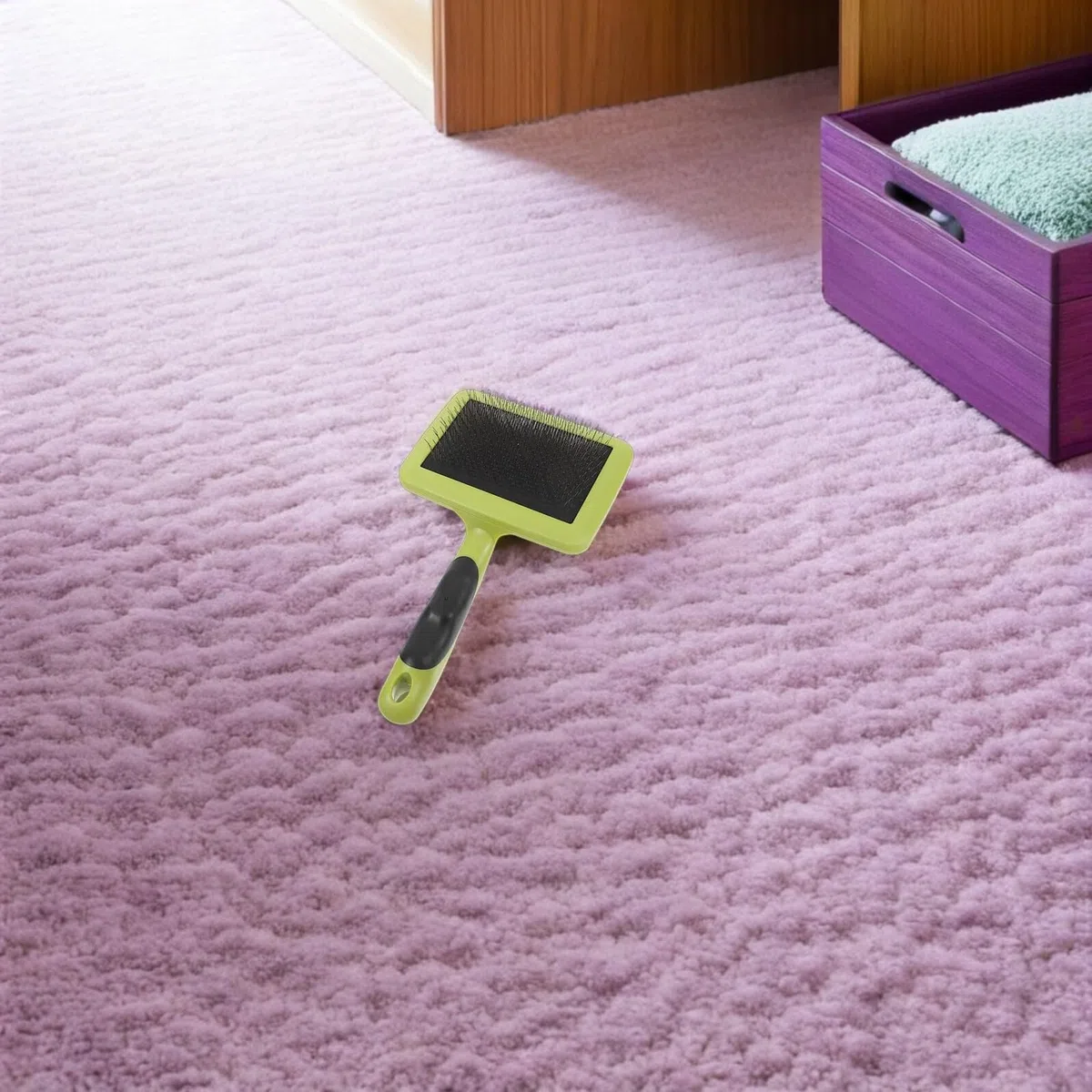 BESTonZON 3 Pezzi Pettine per Infeltrimento Lana con Spazzola in Plastica e Tappetino per Lavori Manuali Accessori per Feltro Pupazzi e Ricamo Strumenti Precisi per Artigianato e Modellismo