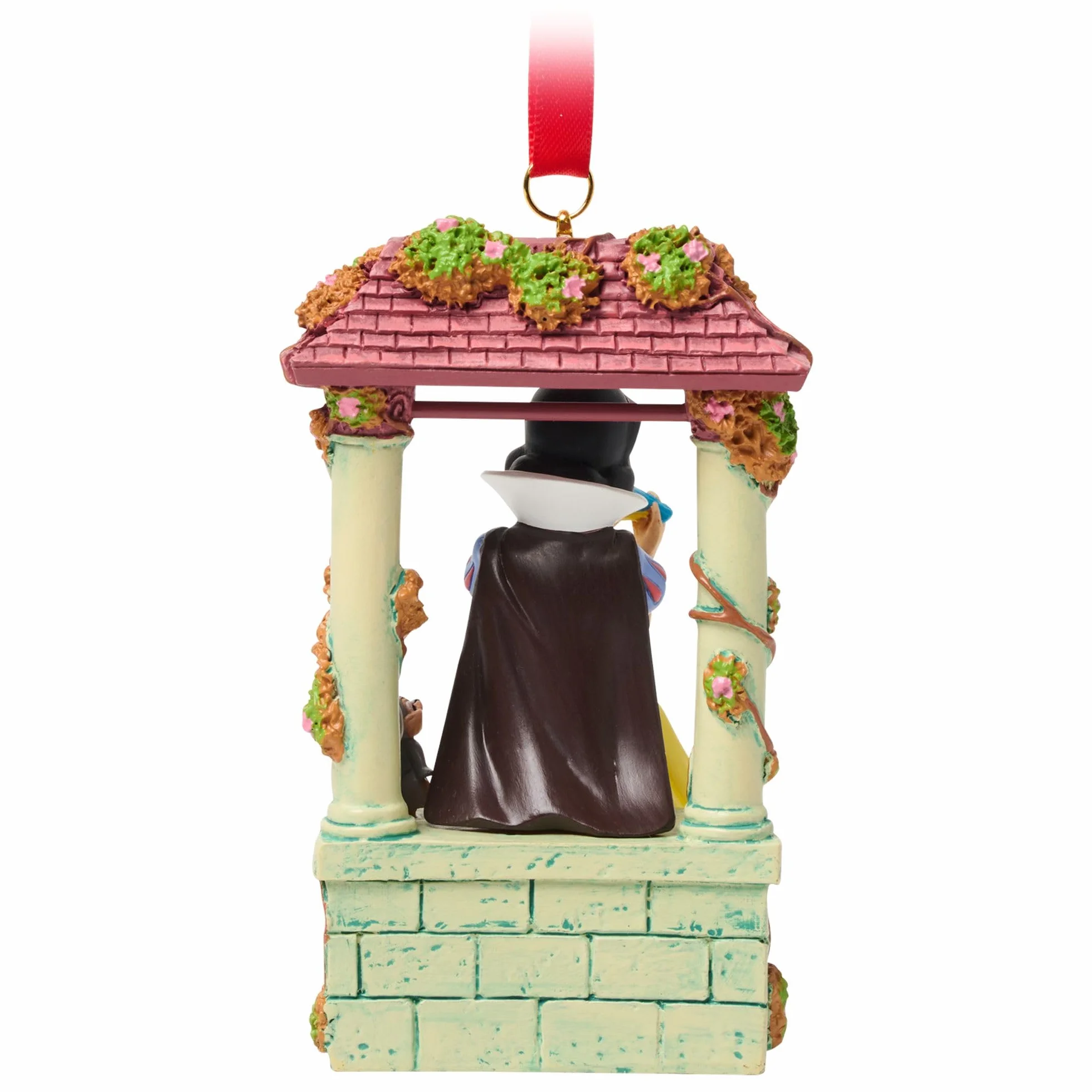 Disney Store Official Decorazione Sketchbook Biancaneve, decorazione per albero di Natale da appendere o appoggiare su un piano, 10 cm