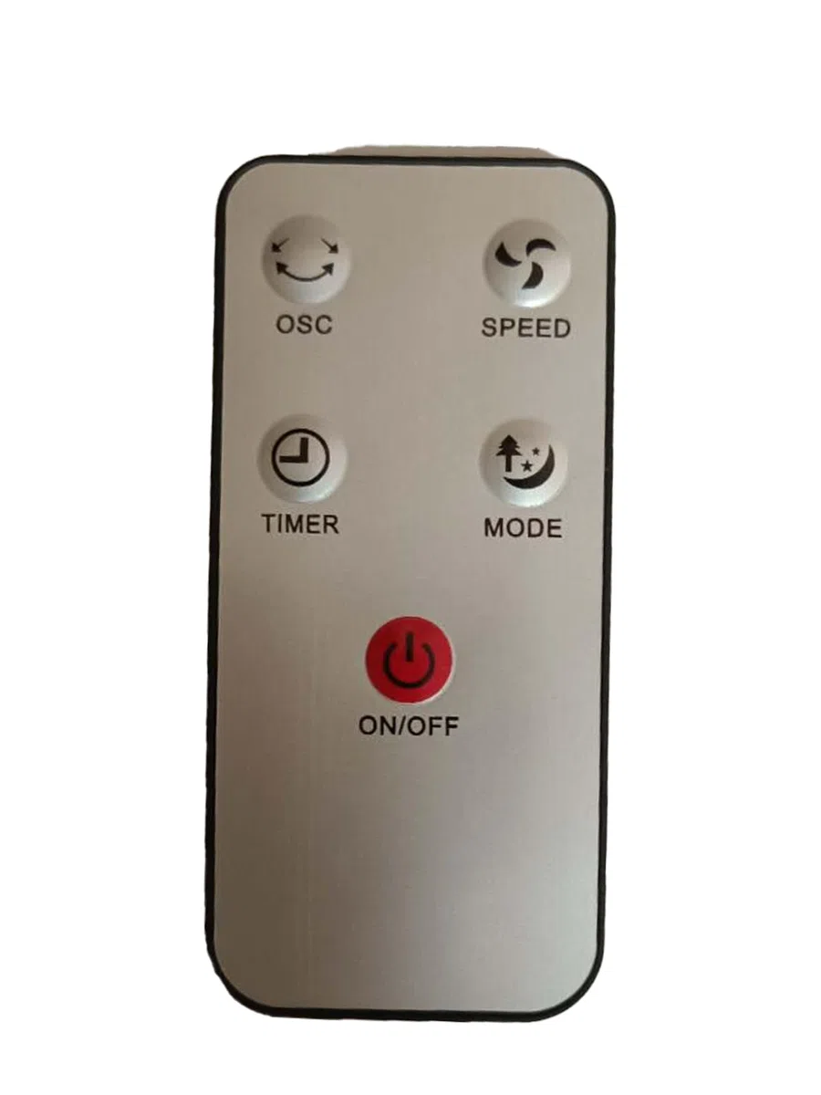 Megashopitalia Ventilatore a Torre 50Watt con Pannello Touch 3 Modalità 3 Velocità Telecomando (Bianco)
