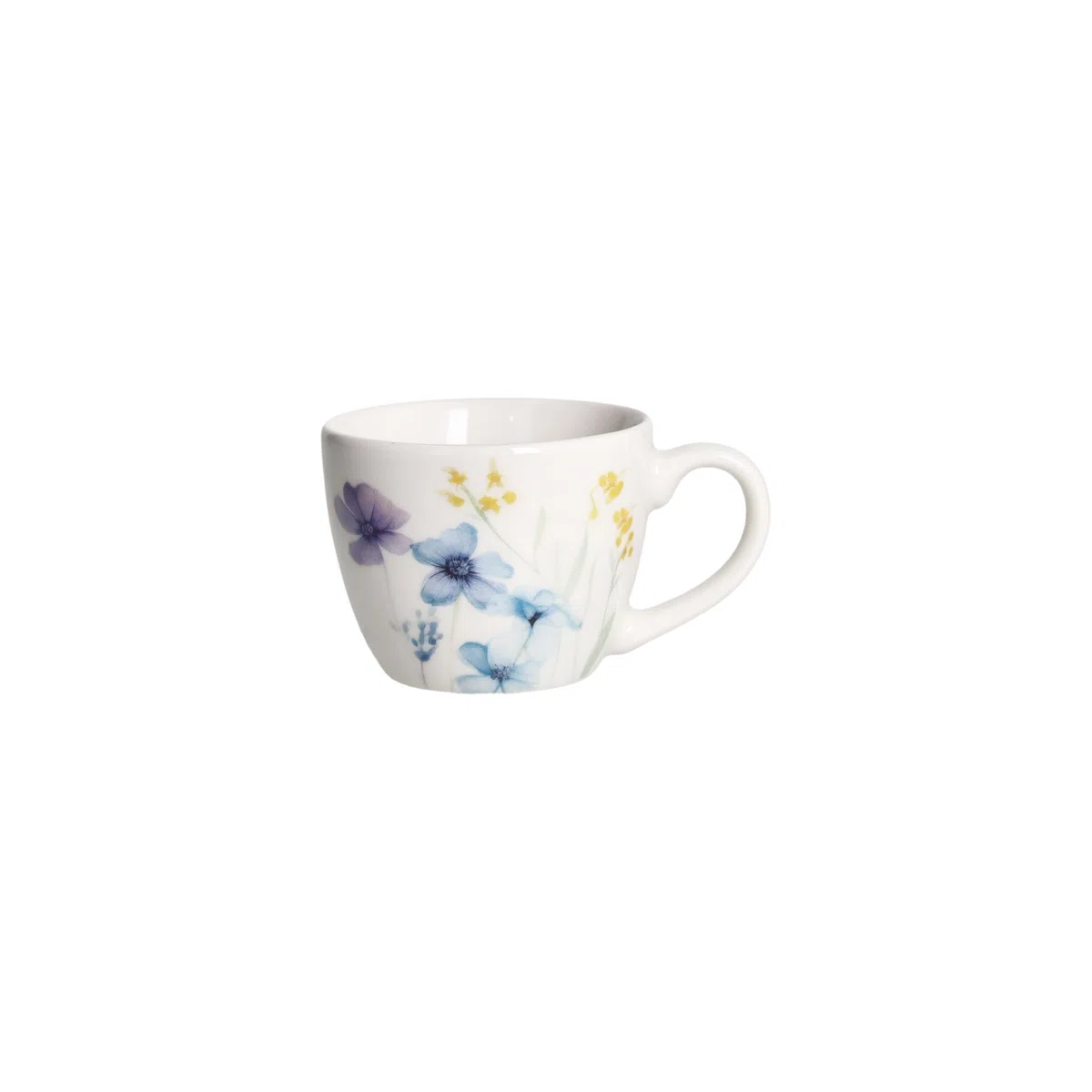 Tognana Florenne, confezione 6 tazze caffè con piatto, New Bone China, multicolor
