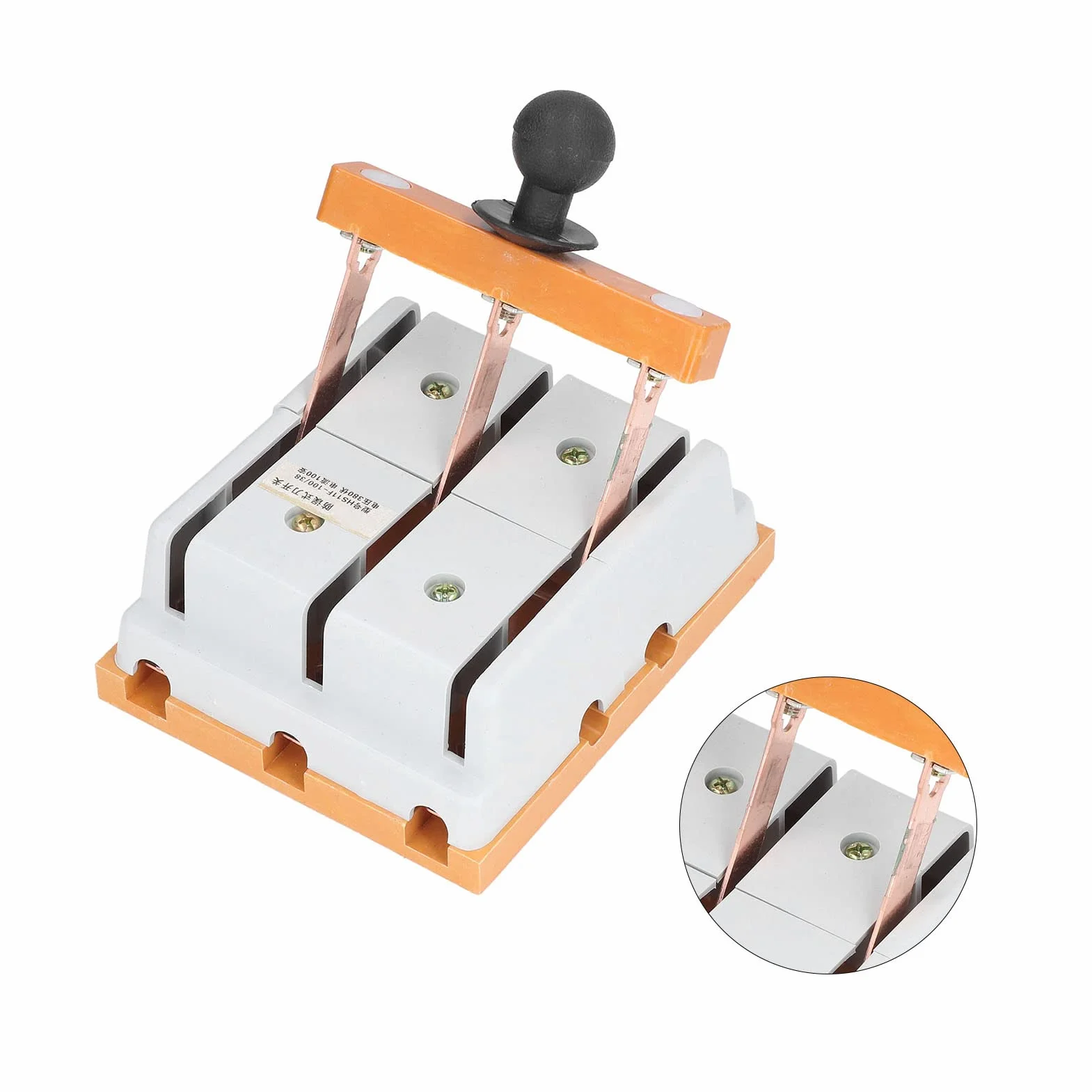 Interruttore a Coltello, Resistenza alla corrosione dell'interruttore a Coltello Elettrico ignifugo 380V 100A per Sistema Elettrico