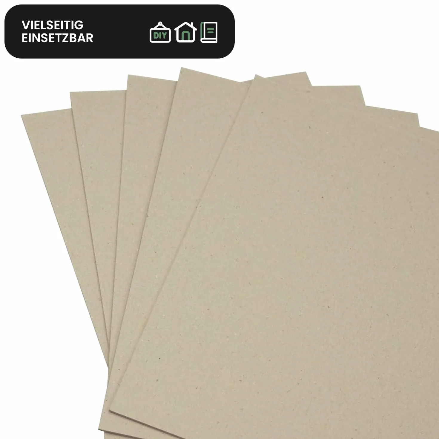 Netuno 20 fogli cartone grigio per rilegatura formato A3 29,7 x 42 cm spessore 2,0 mm 1230g cartoncino grigio liscio per rilegatura bricolage lavoro di cartonaggio scrapbooking rilegature libri