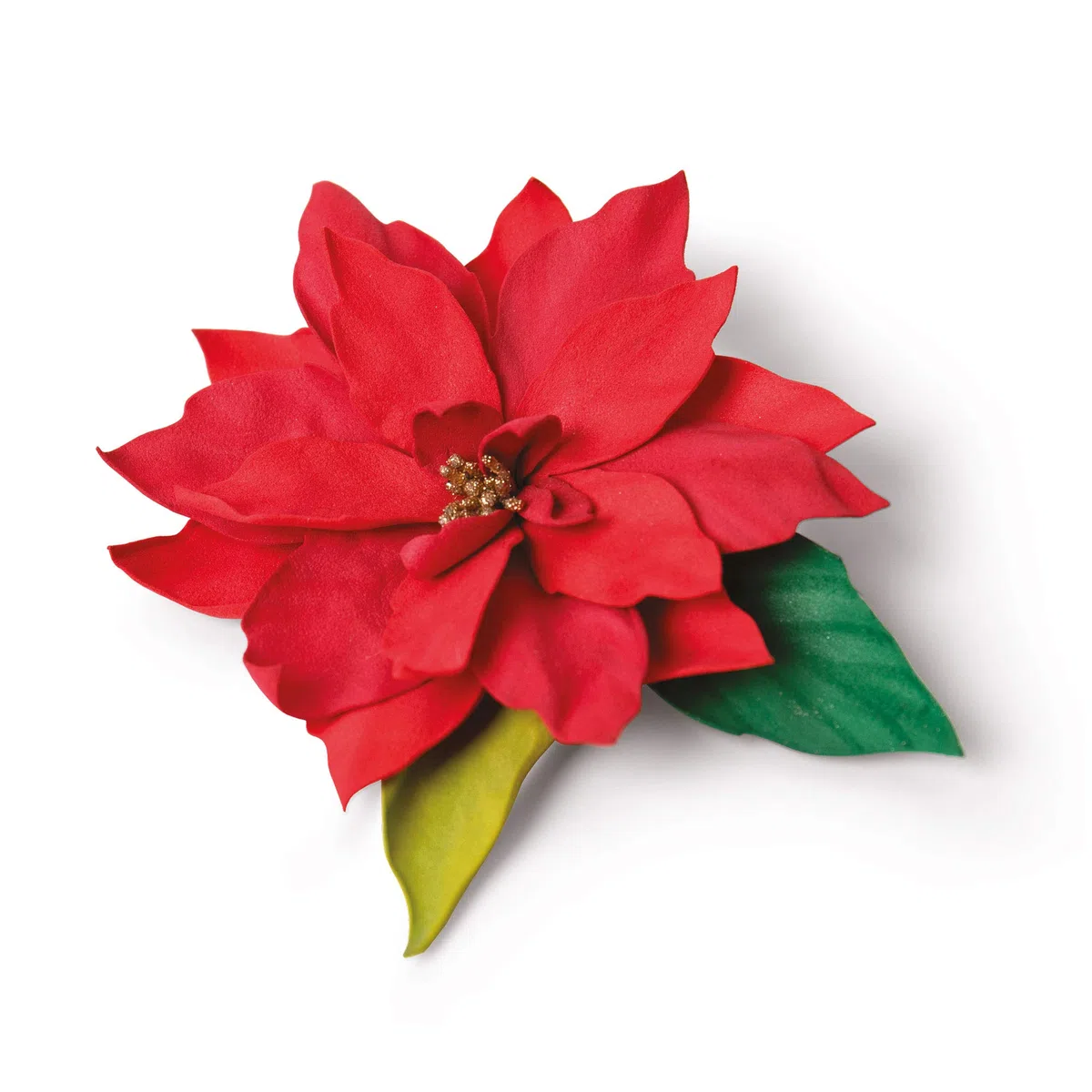 Sizzix Thinlits Set di Fustelle per Fiori 3D Natalizi - Stella di Natale Elegante - 5 Pezzi