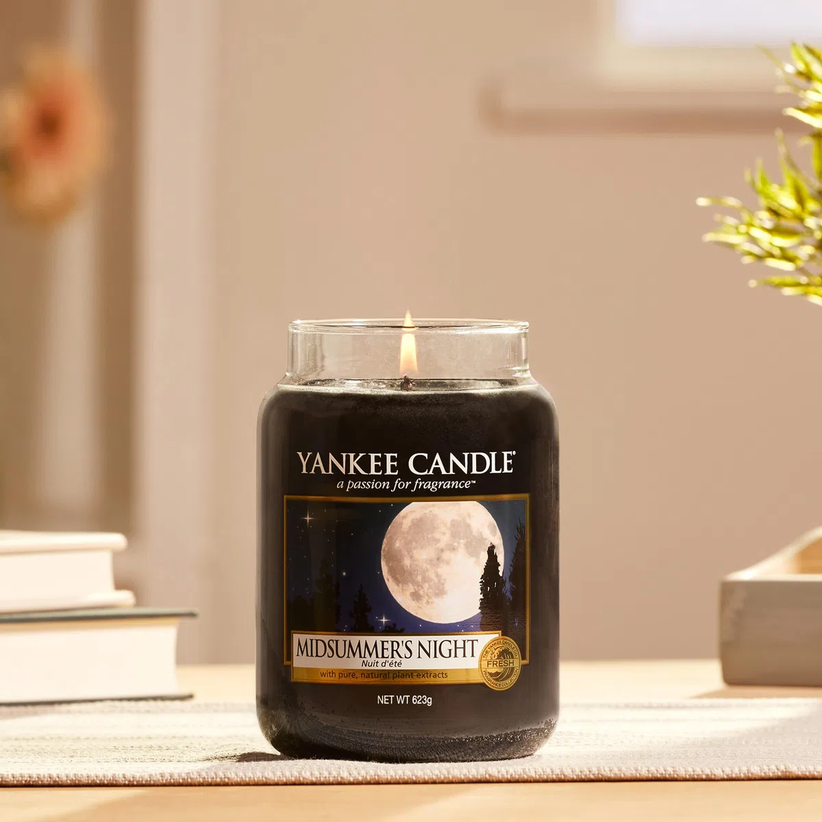 Yankee Candle Candela profumata in giara grande | Notte di Mezza Estate | Durata Fino a 150 Ore | Regali per donne