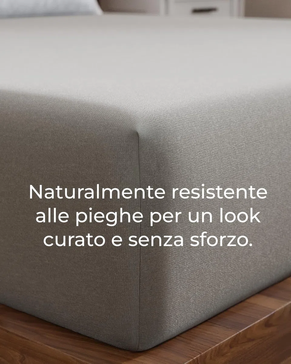 Lenzuolo con angoli 180x200 cm Grigio Chiaro - 100% Jersey Cotone morbido & traspirante - Tasca 30 cm / 12" - Anti-grinze, Resistente, Ipoallergenico & Traspirante - Certificato OEKO-TEX Standard 100