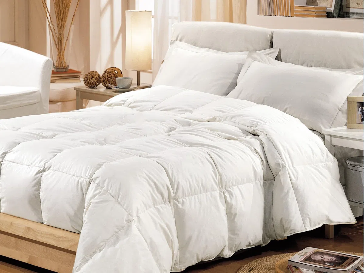 Gilania - Piumino Leggero Matrimoniale 250x200 cm - Hollow Basic 3D Bianco, Leggero e Traspirante, Anallergico e Lavabile