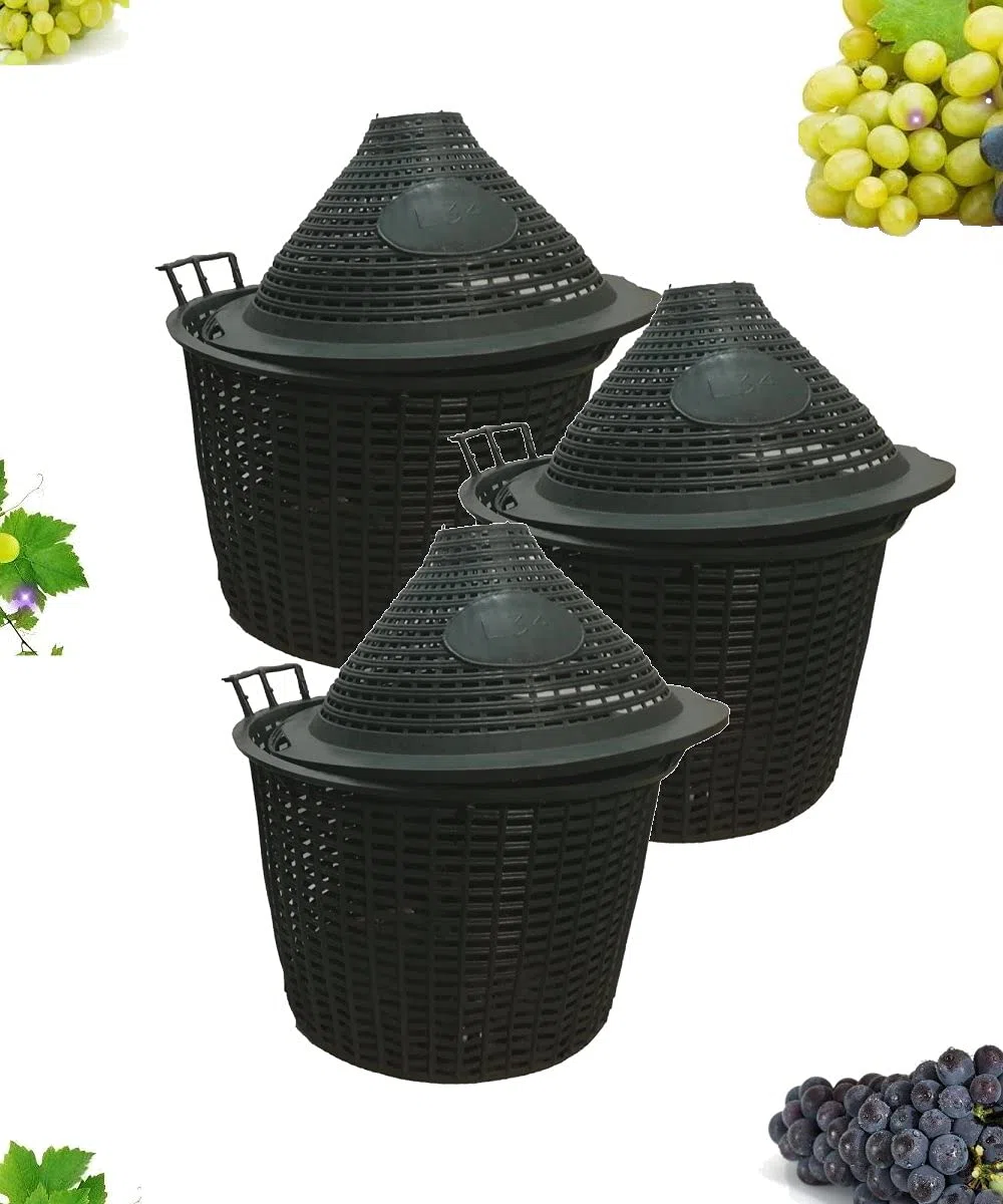 Cesta Plastica Litri 34 venduta in pacchi da 3 Pezzi, Ottimo Rapporto qualità Prezzo
