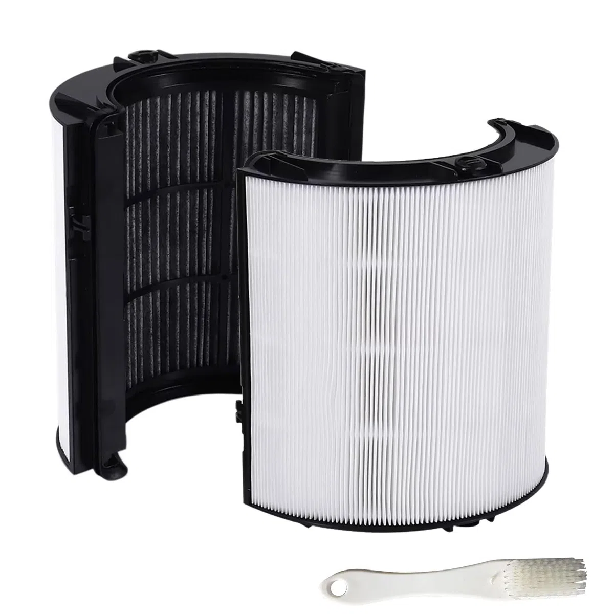 Filtro depuratore d'aria per Dyson, filtro HEPA e carbone 2 in 1, con spazzola, filtro accurato e purificazione dell'aria, compatibile con Dyson TP/HP/DP04/05/06/9/07/P H0