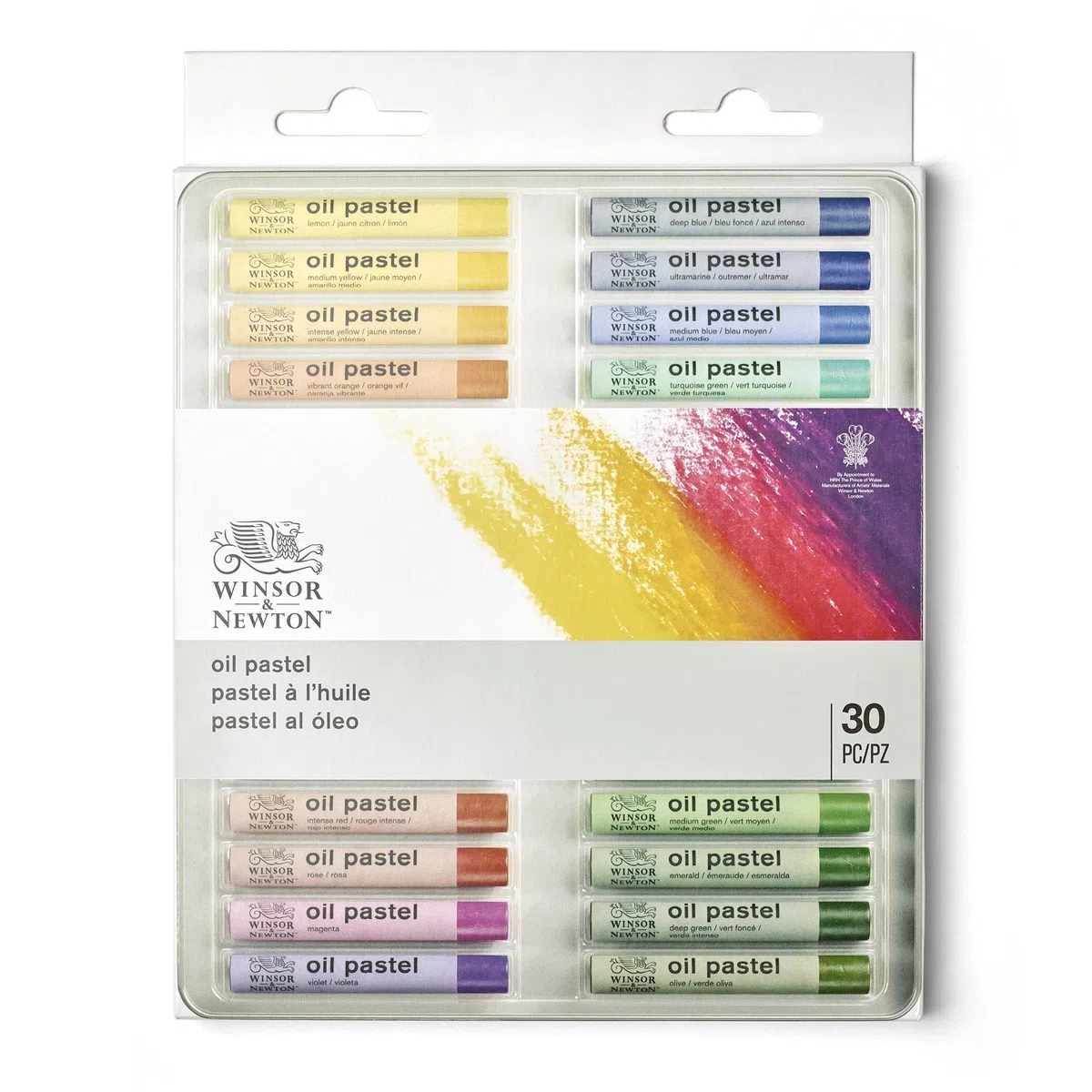 Winsor & Newton Pastelli Ad Olio - Set 30 Pastelli