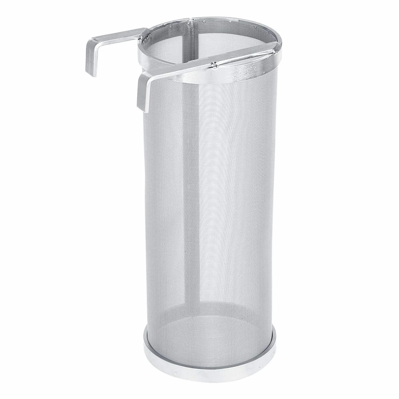 Garosa Hop Spider 300 Micron Beer Mesh Filtro per Luppolo Filtro per Birra Domestica Bollitore per Birra Filtro a tramoggia a Secco Spider per Birra Domestica(10 * 25.5cm) Brewing Equipment