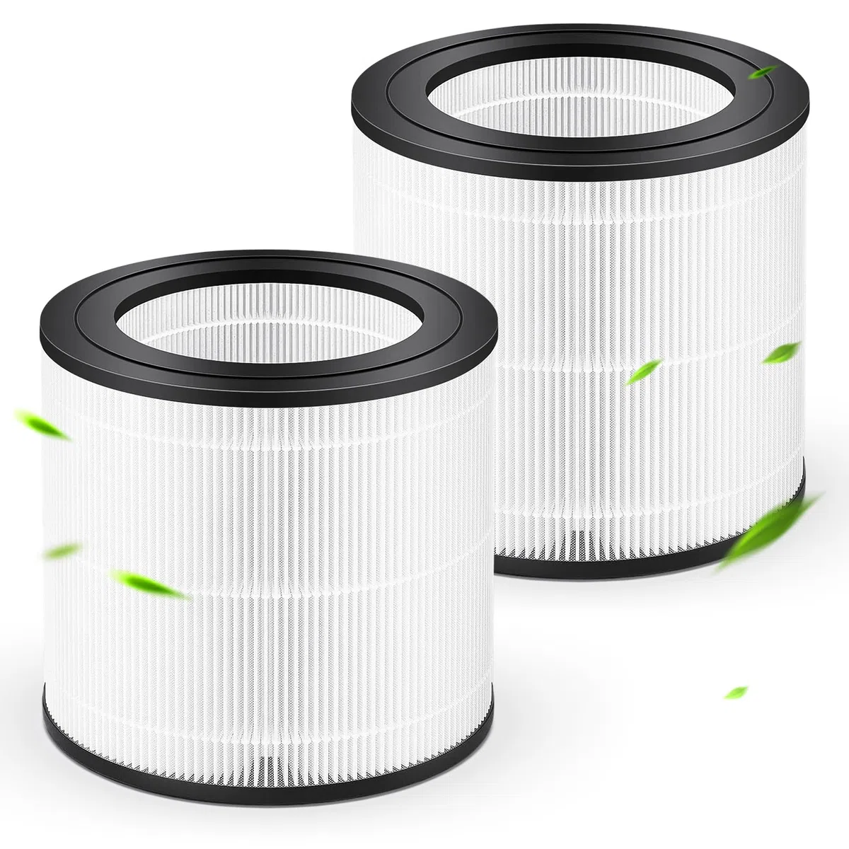 2 Pezzi FY0611/30 Filtro di Ricambio, Compatibile con Perfiltro Purificatore D'aria Philips Serie 600 AC0650/10 e AC0651/10, Filtro HEPA 3 in 1, Numero di Parte FY0611/30