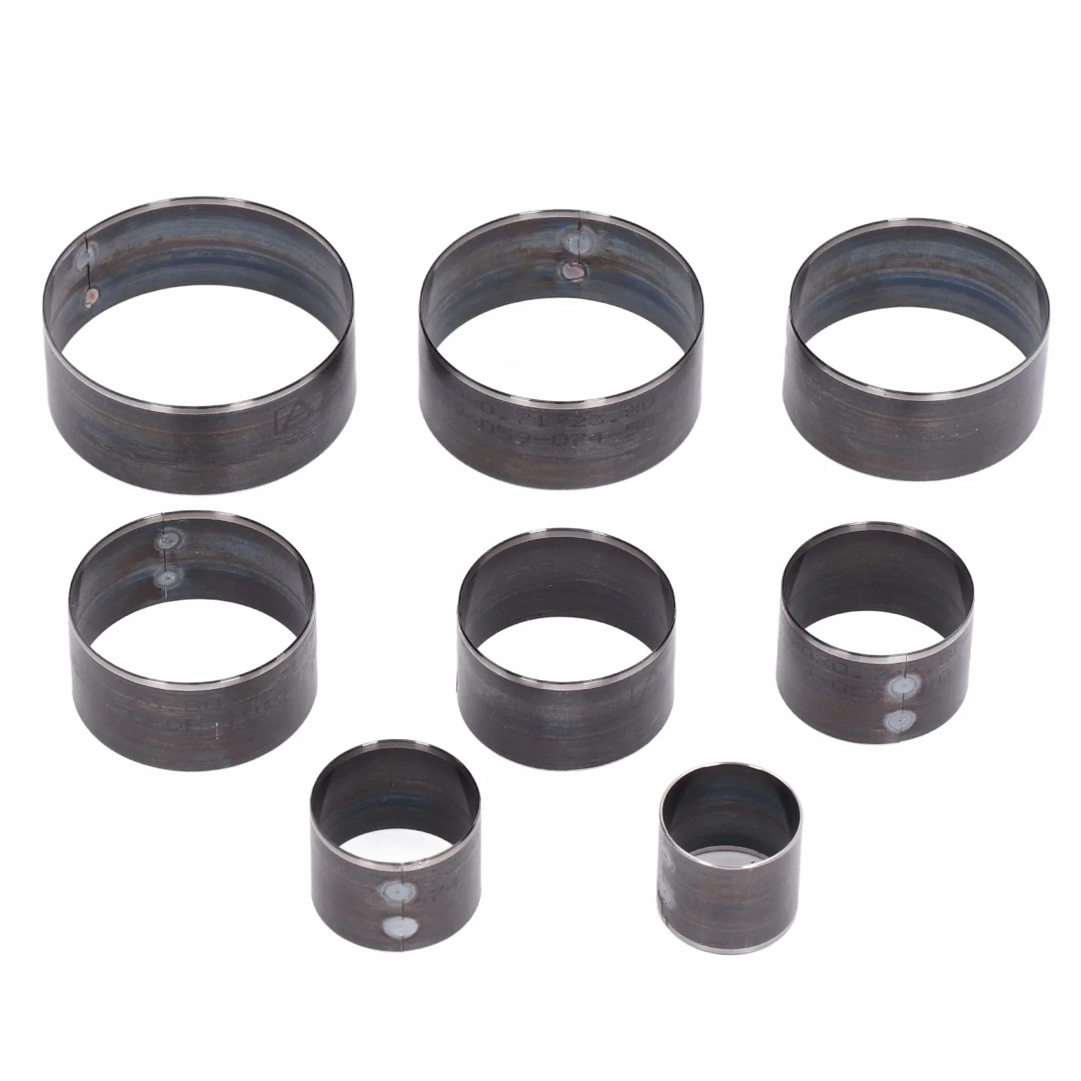 Set di Fustelle in Pelle da 8 Pezzi 25-60mm Set di Fustelle Cave Set di Punzoni Rotondi in Pelle Punzoni Rotondi Fai da Te Artigianali in Pelle Die Cutting Die Punch Set