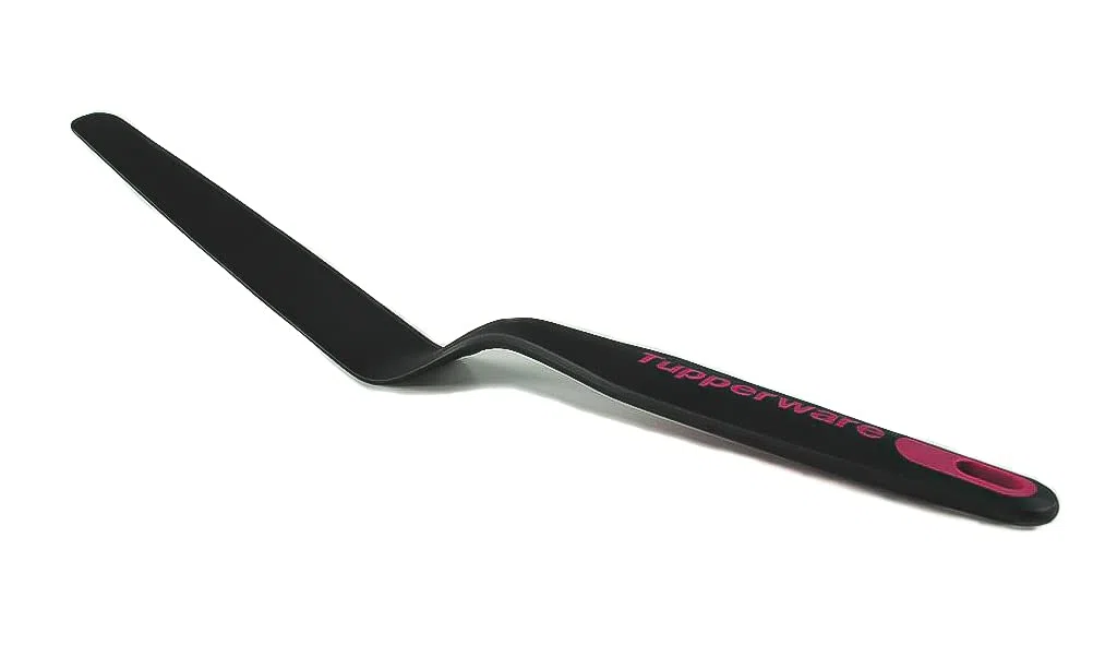TUPPERWARE Spatola Gira e Spalma Tecna C58 nero rosa 8762