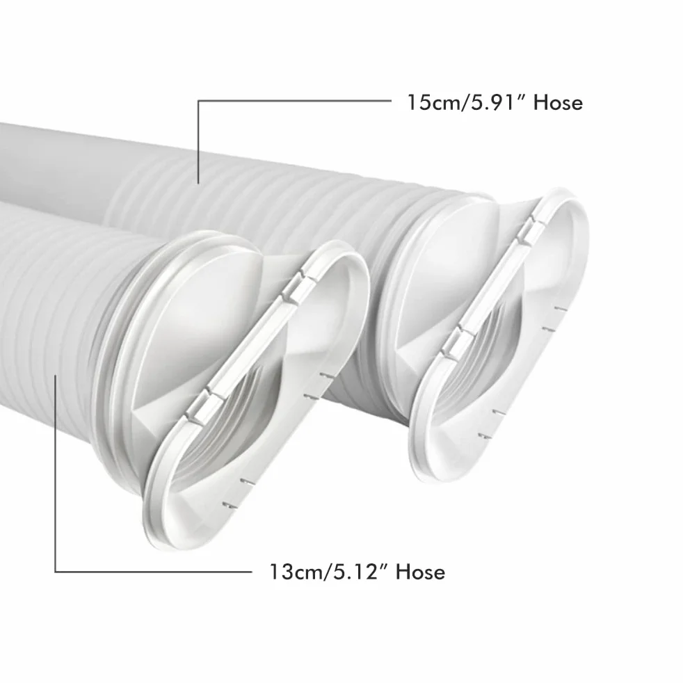 Pannello di guarnizione per finestre per climatizzatori mobili, set di finestre regolabile, tubo di scarico, climatizzatore portatile, guarnizione per finestre scorrevole, ventilazione AC