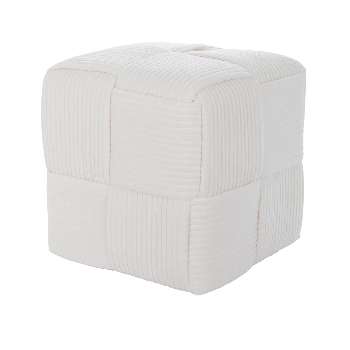 KASANOVA Pouf 38x38 cm crema