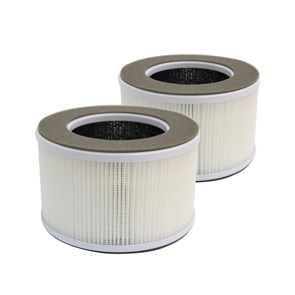 PUREBURG Confezione da 2 filtri HEPA di ricambio a 3 stadi compatibili con purificatore d'aria Pro Breeze PB-P03 4 in 1, codice articolo PB-P03F