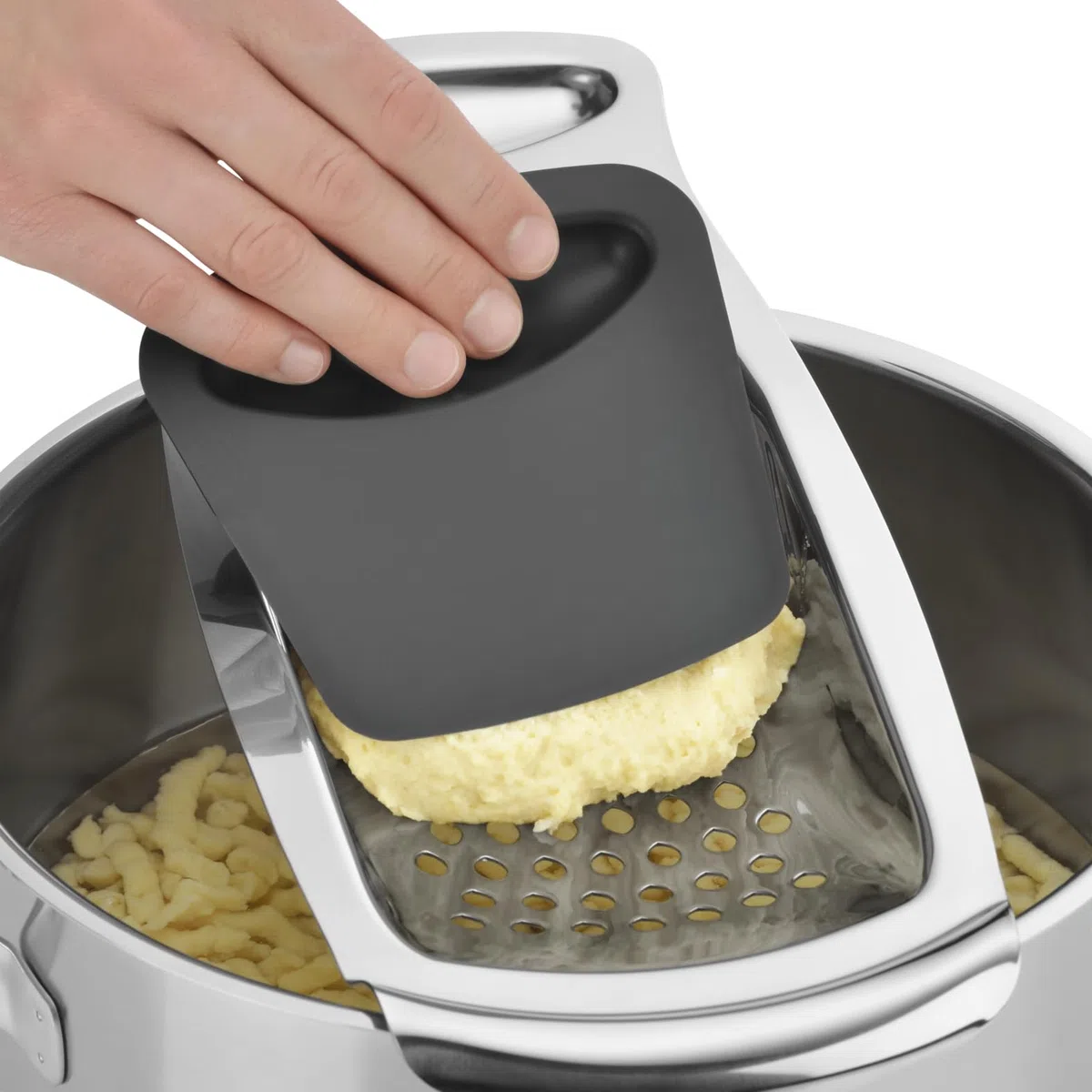WMF Spätzle di Professionale, Acciaio Inossidabile, Argento, 20 x 20 x 30 cm