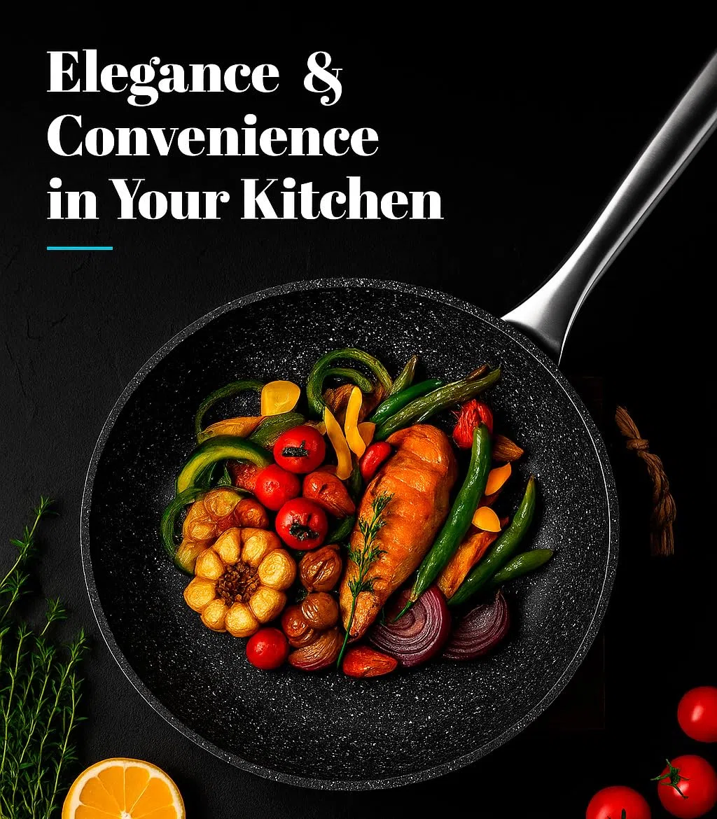 WECOOK! Ecochef Titanio Padella Induzione 18cm, Antiaderente QUANTANIUM Ecologico 5 Strati, senza PFOA, Alluminio Forgiato, 4mm di Spessore, Vitroceramica, Gas, Lavastoviglie