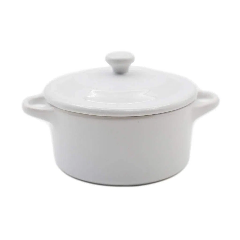Ciotola per zuppa con 2 Manici e Coperchio, Ciotole per zuppa in Tinta Unita con Manici in Porcellana Forno in Ceramica Cinese Adatto al microonde Adatto al microonde in Stile Giapponese per