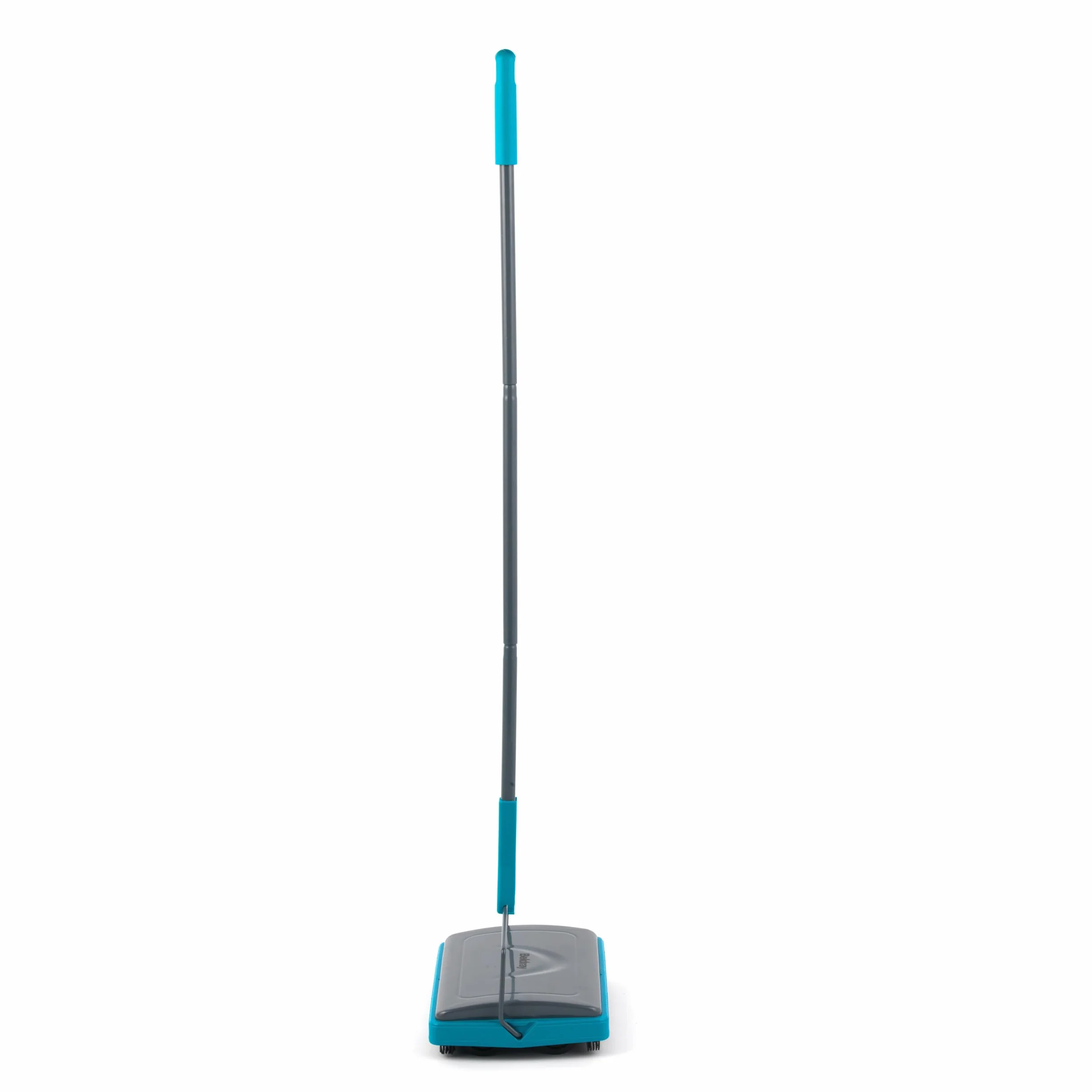 Beldray LA024855TQ Spazzatrice manuale per tappeti con pettine a spazzola, perfetta per raccogliere capelli, sporcizia, Ewbank, raccoglie briciole, peli di animali domestici, Facile svuotare, Turchese