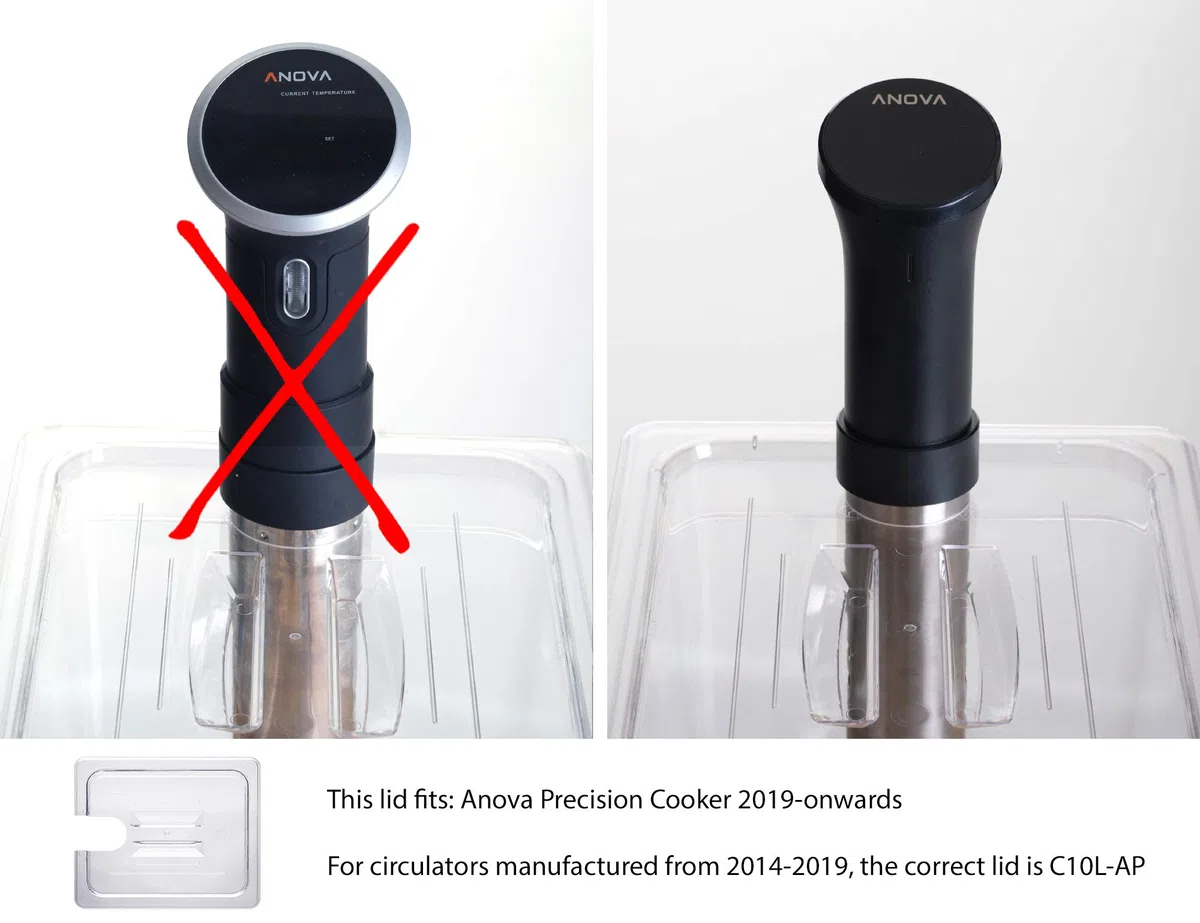 LIPAVI C10L-AP2 Coperchio per Contenitore Sous Vide LIPAVI C10