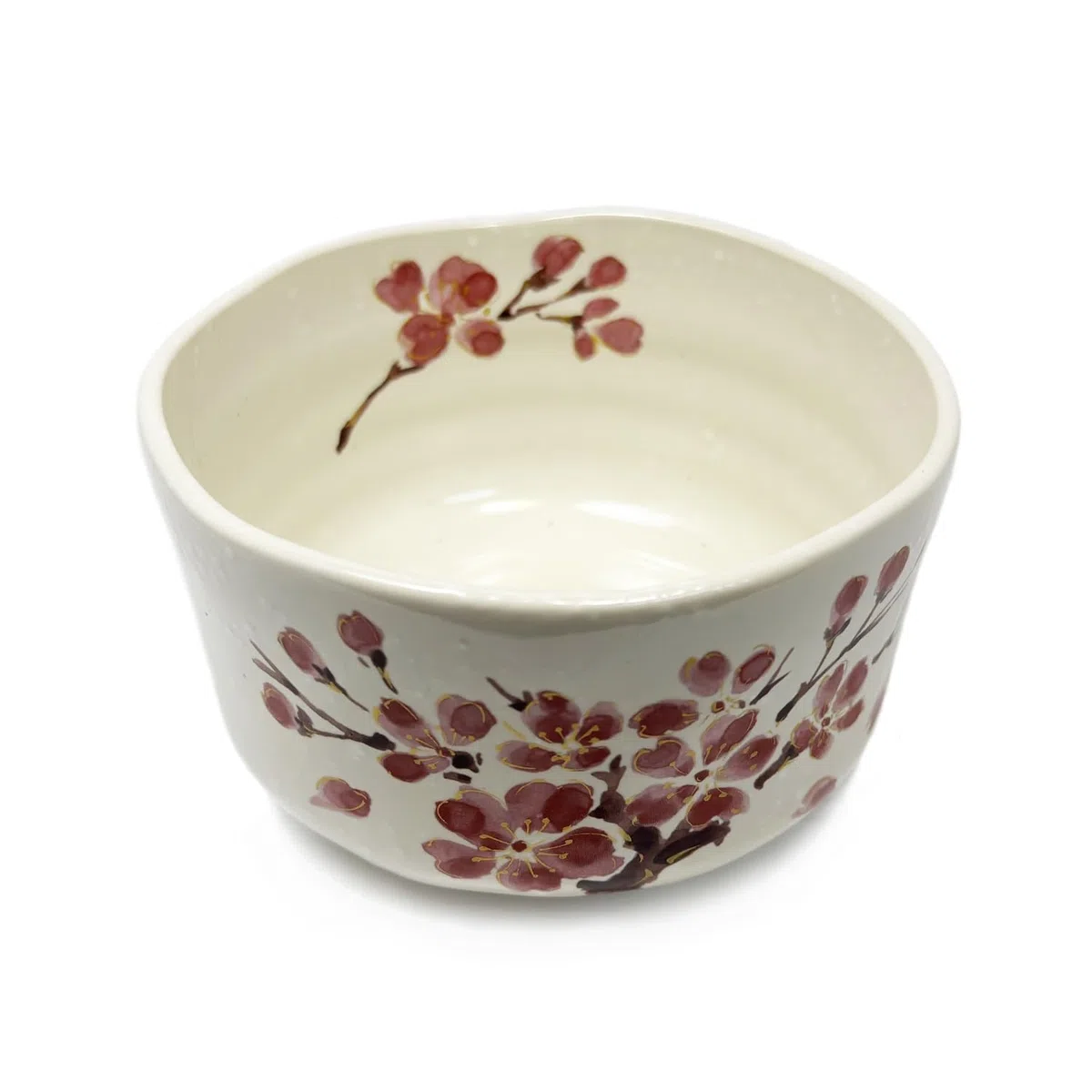 aquanaut Mino Ware Matcha Ciotola Chawan Kinsai Sakurae diametro 11 cm 390 ml Made in Japan