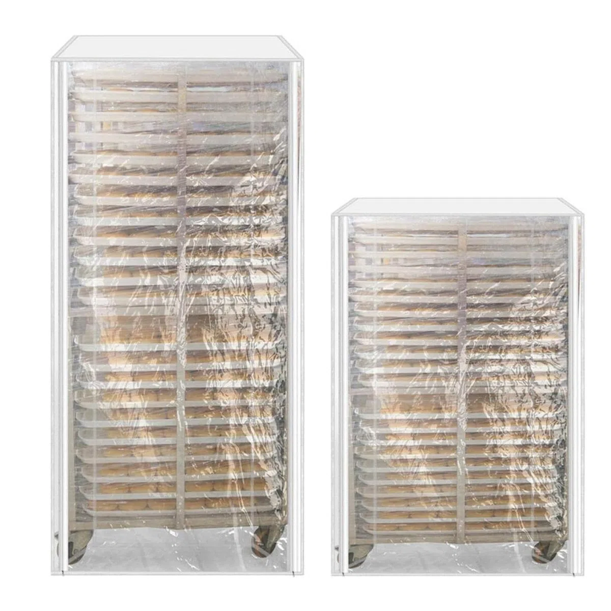 KESOTO Copertura per Teglia Da Forno, Impermeabile, Multiuso, Antipolvere, con Cerniere, Riutilizzabile per Panetterie E Cucine, 70x58x153cm