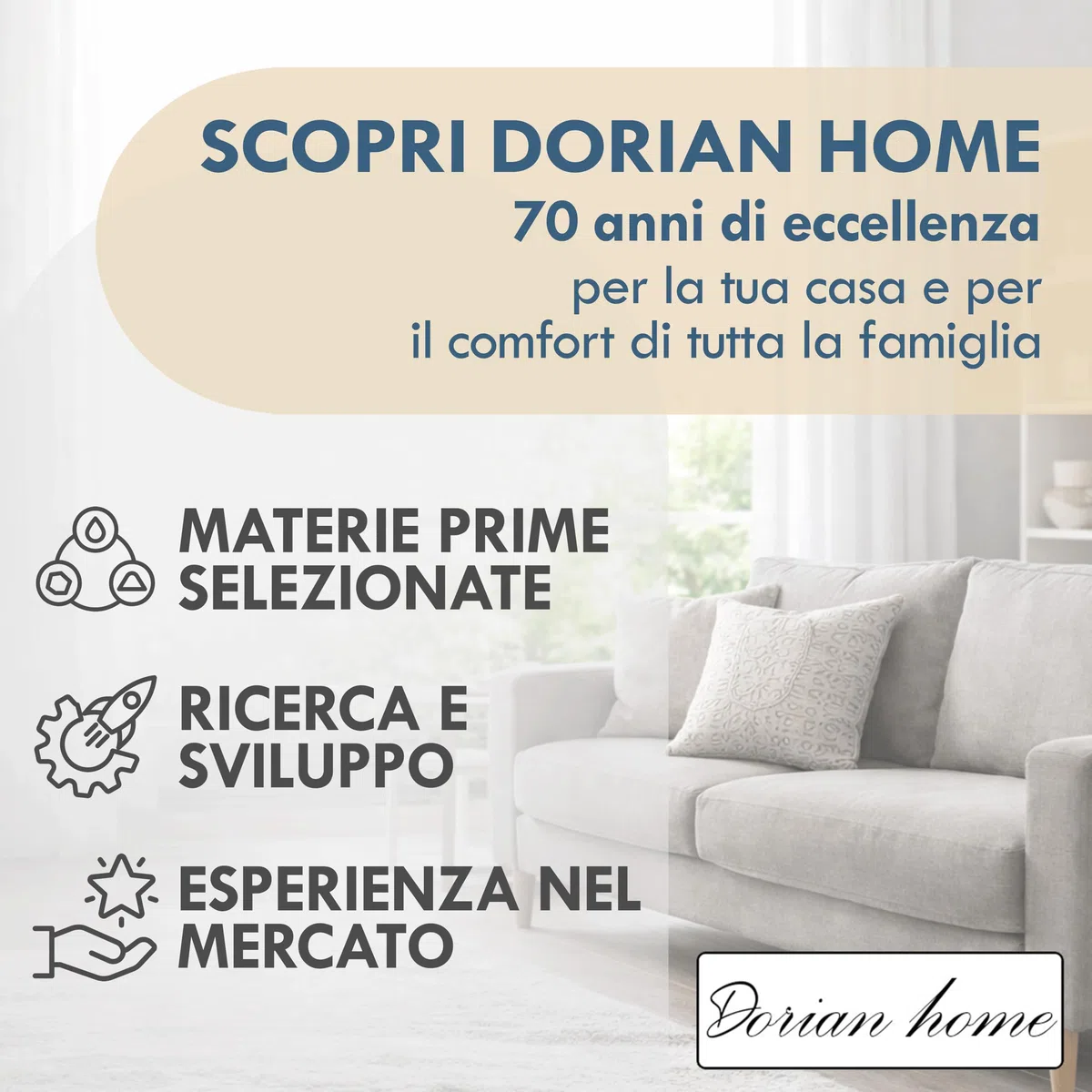 Dorian Home - Lenzuolo Sotto Matrimoniale 180x200 con Angolo 33 cm in 100% Raso di Cotone 300 Fili, Lenzuolo Sotto con Elastico, veste anche Materassi Alti