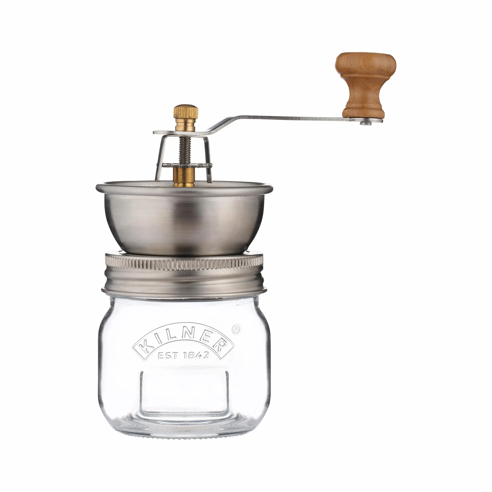 Kilner 0025.081 - Set di macinini per condimenti, in acciaio inox