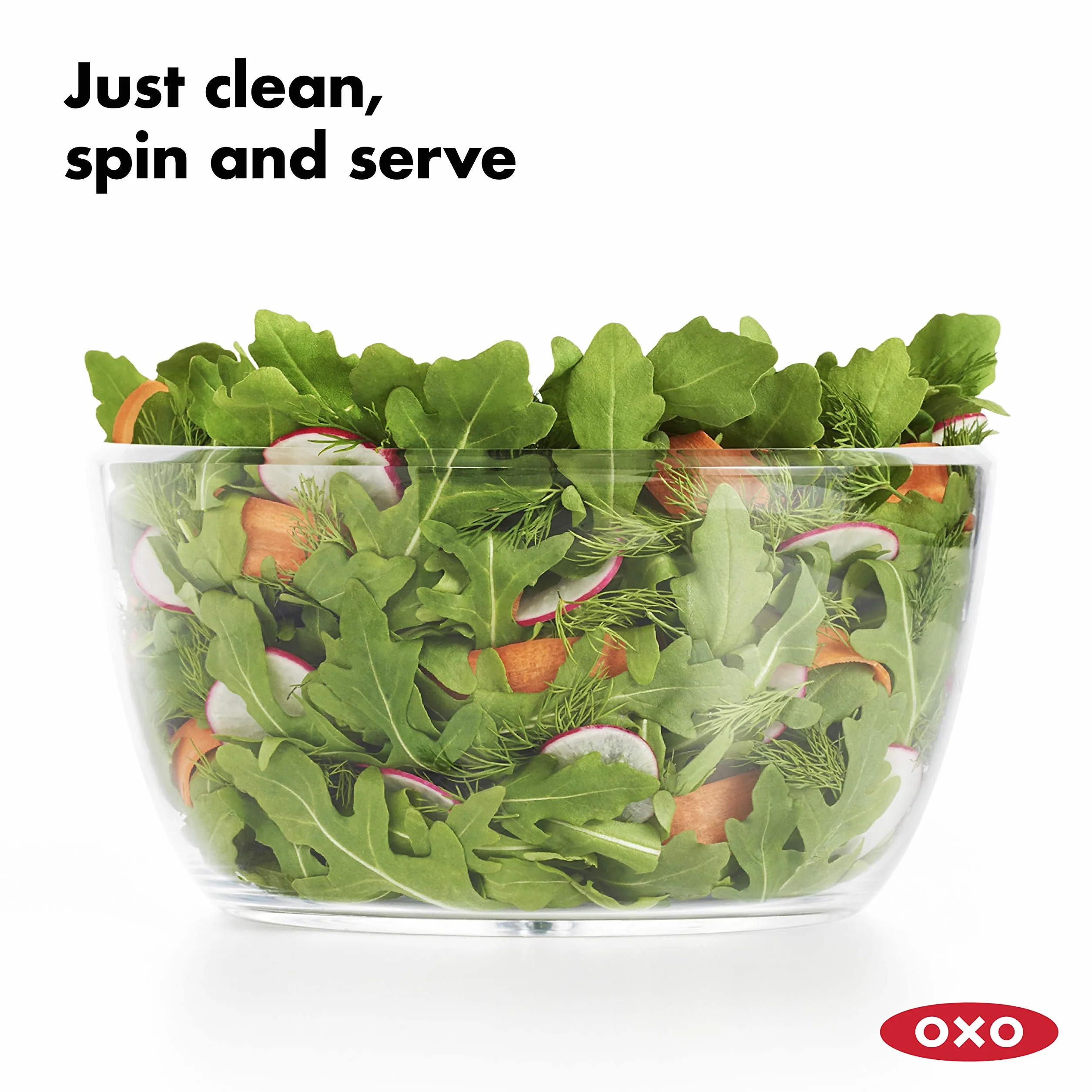 Oxo Centrifuga, Plastica, Trasparente