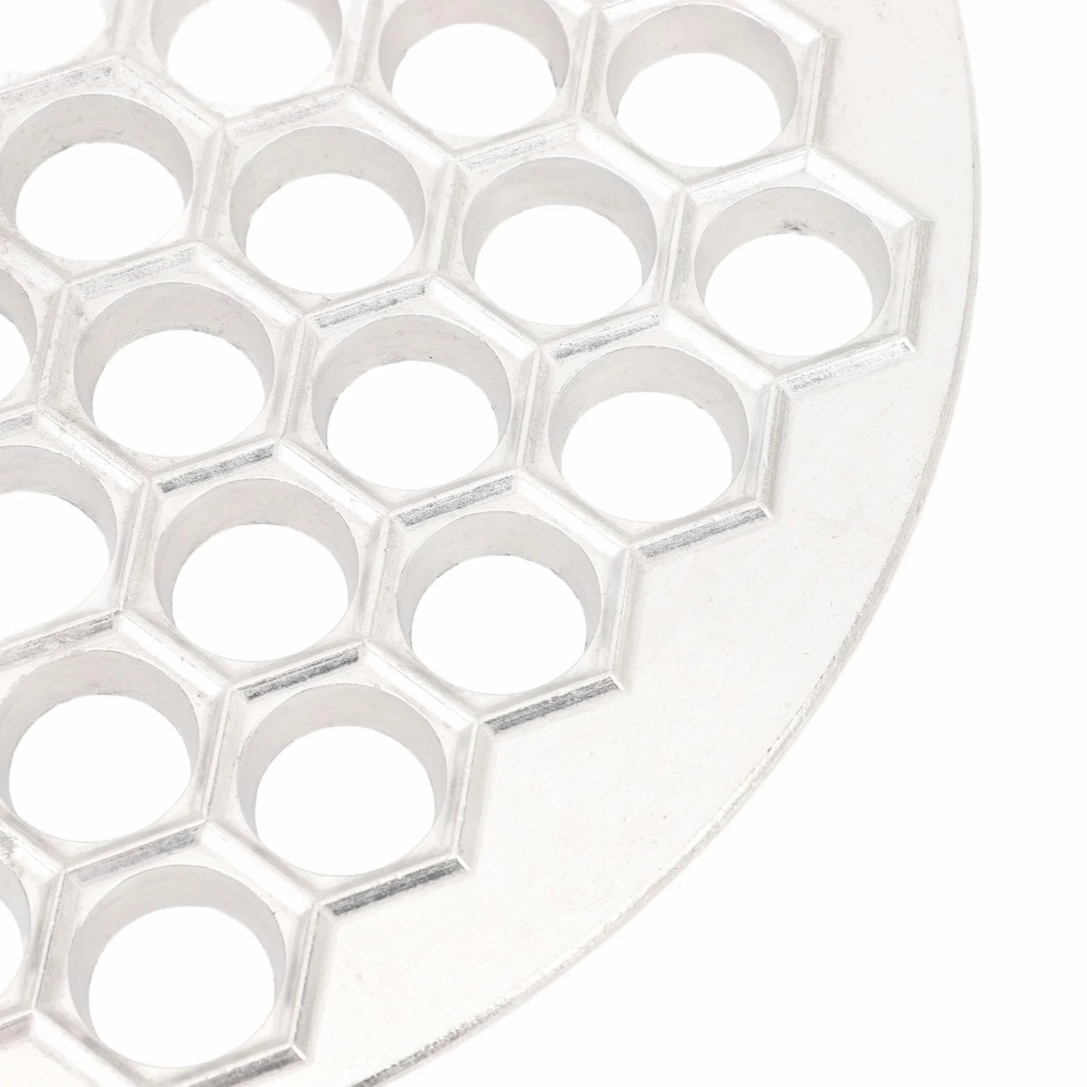 Maker di Gnocchi Russo, 61 Buche in Lega di Alluminio Ravioli, Produttore di Pelmeni Stampo per Gnocchi Russo, Strumento per la Creazione di Fai da Te per la del