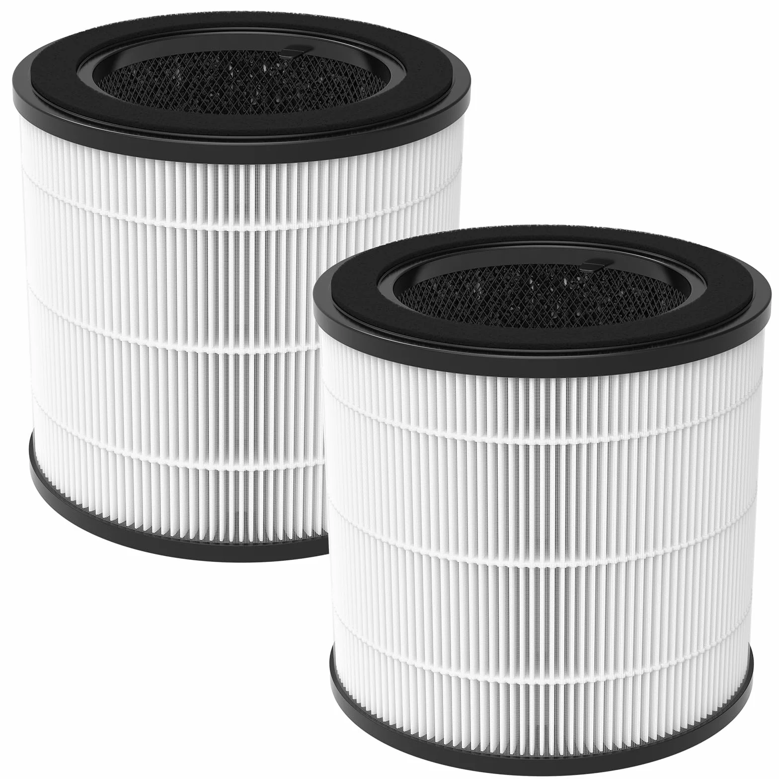 2 filtri di ricambio compatibili con Philips 800 Series - AC0830/10 AC0820/30 AC0820/10 AC0819/10, HEPA 3 in 1 H13 e carboni attivi