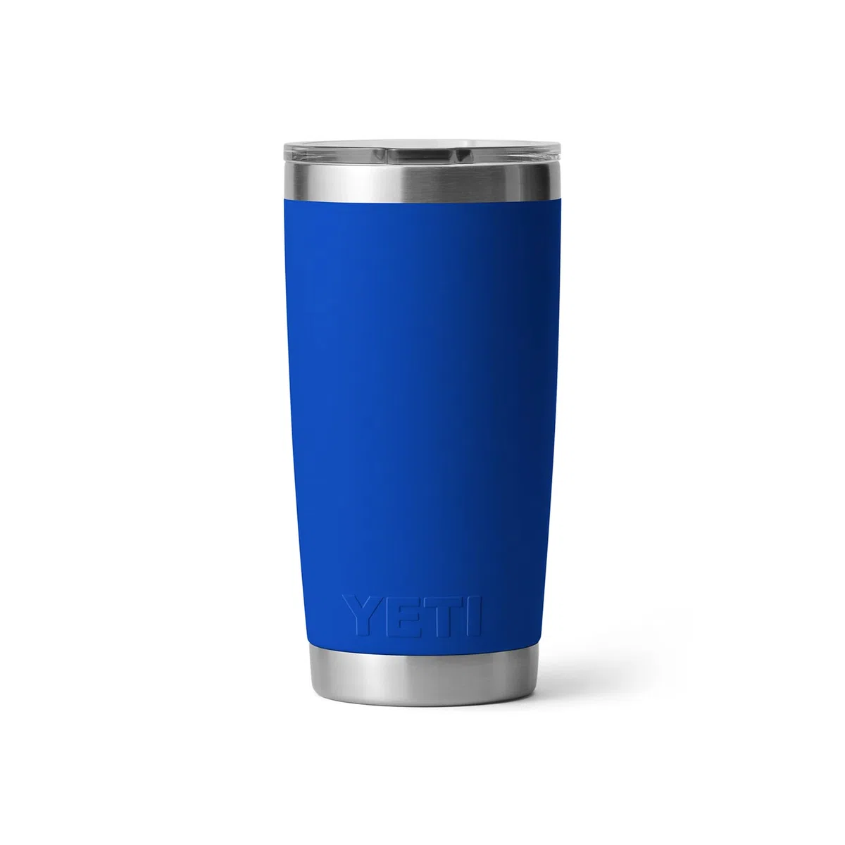 YETI Rambler - Bicchiere da 591 ml, con coperchio Magslider rimovibile, in acciaio inox, isolamento sottovuoto, colore: blu reale