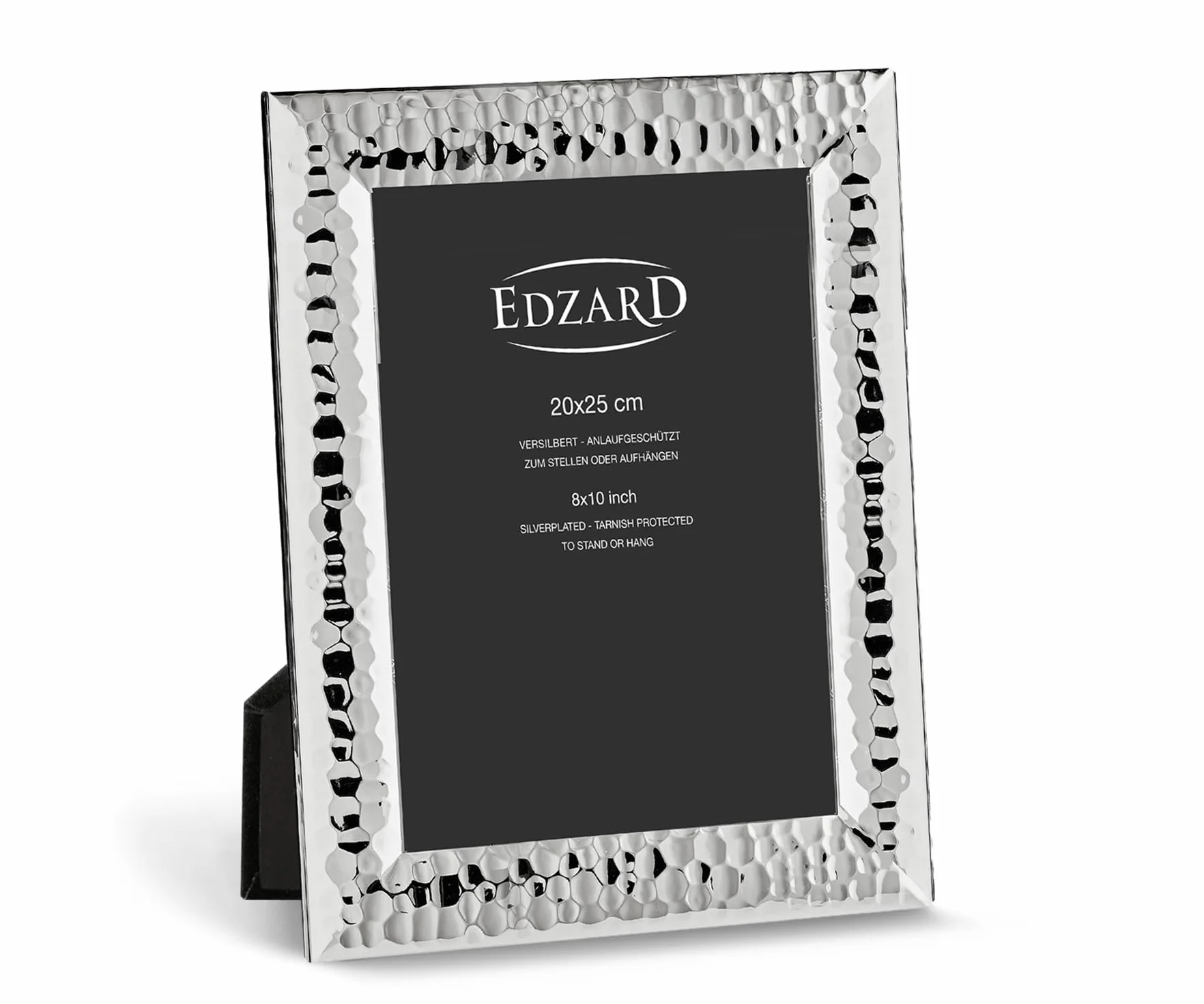 Edzard portafoto Gubbio per foto 20x25 cm, argento pregiato placcato, antiossidante