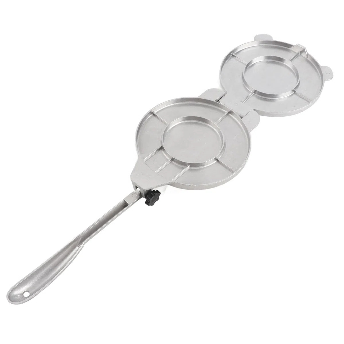 Tortilla Press Alluminio MANUALE LE ALLA TORITLA STRUMENTO PRESSAGGIO PER PIE PIE PATTY CREAGGIO CAKE da 20 Cm e Tortilla Presstortilla Makerflour Pressaluminum (#1)