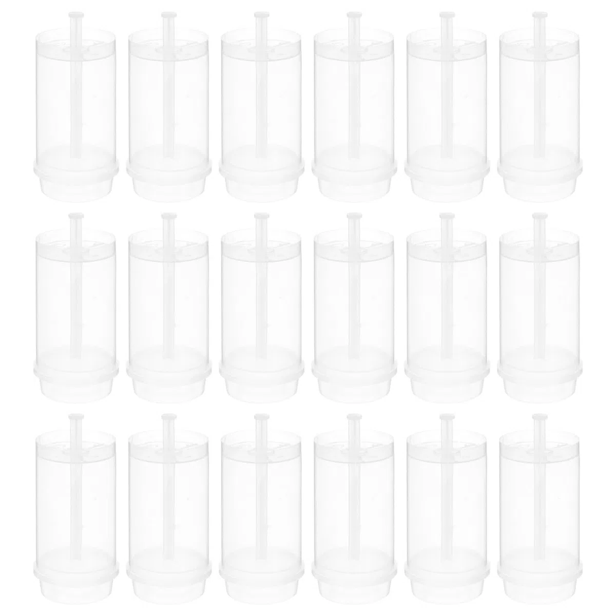 BESTonZON 30 bastoncini per torte in plastica, per cake-pop-shooter push-up, per torte, push-up, per cupcake, push-up, per cupcake, push-pops