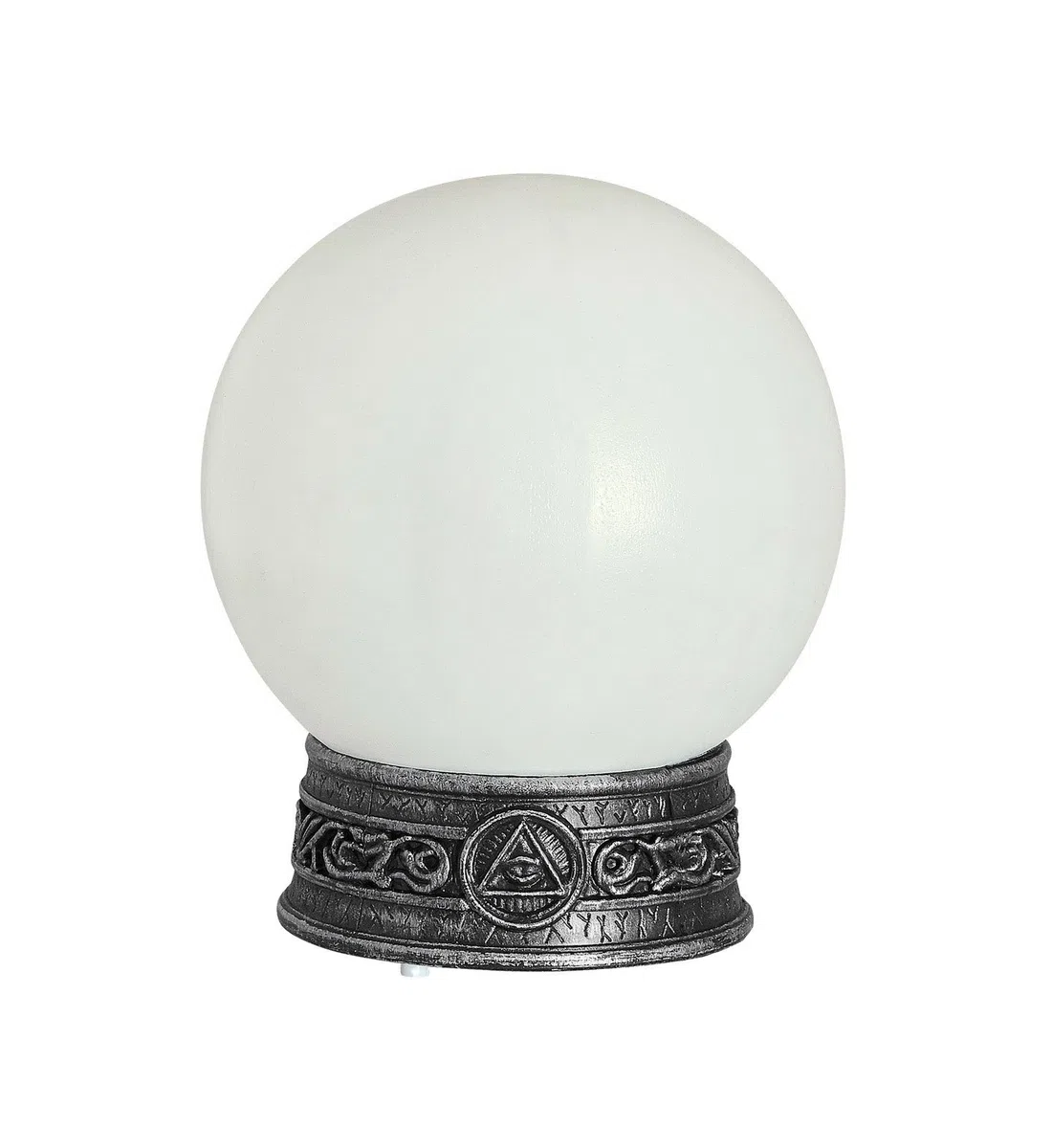 WIDMANN Sfera di Cristallo con Base Luci Caleidoscopiche per Adulti, Turchese, Taglia Unica, VD-WDM07102