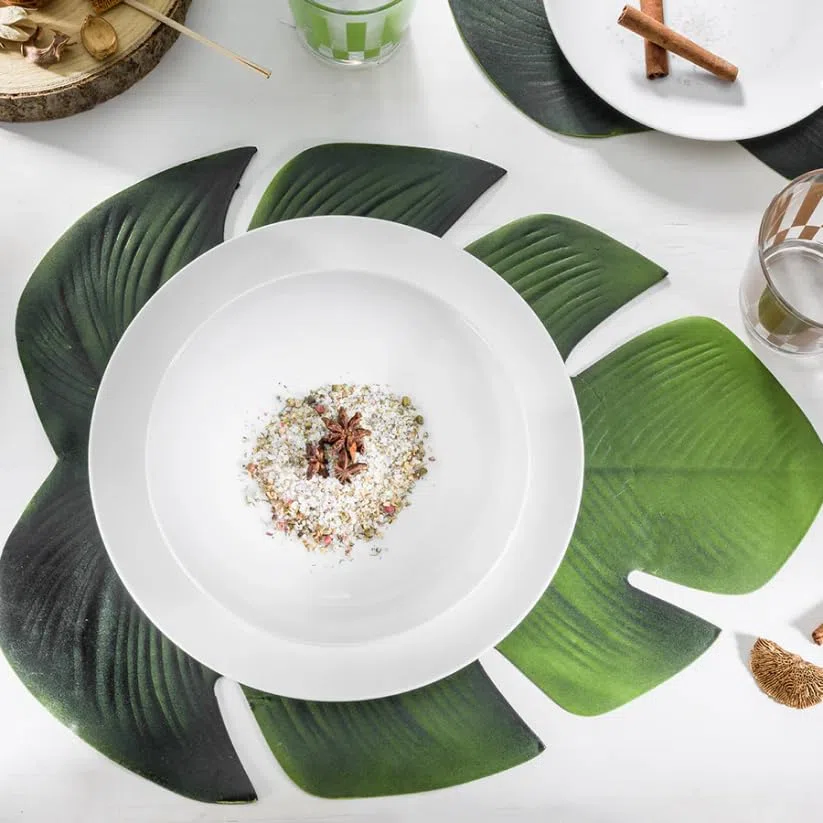 Servizio Piatti 18 Pezzi, Set Piatti 6 Persone in New Bone China, Finitura Lucente e Design Contemporaneo, Eleganza Sottile per Tavole Moderne e Raffinate – Linea Coup