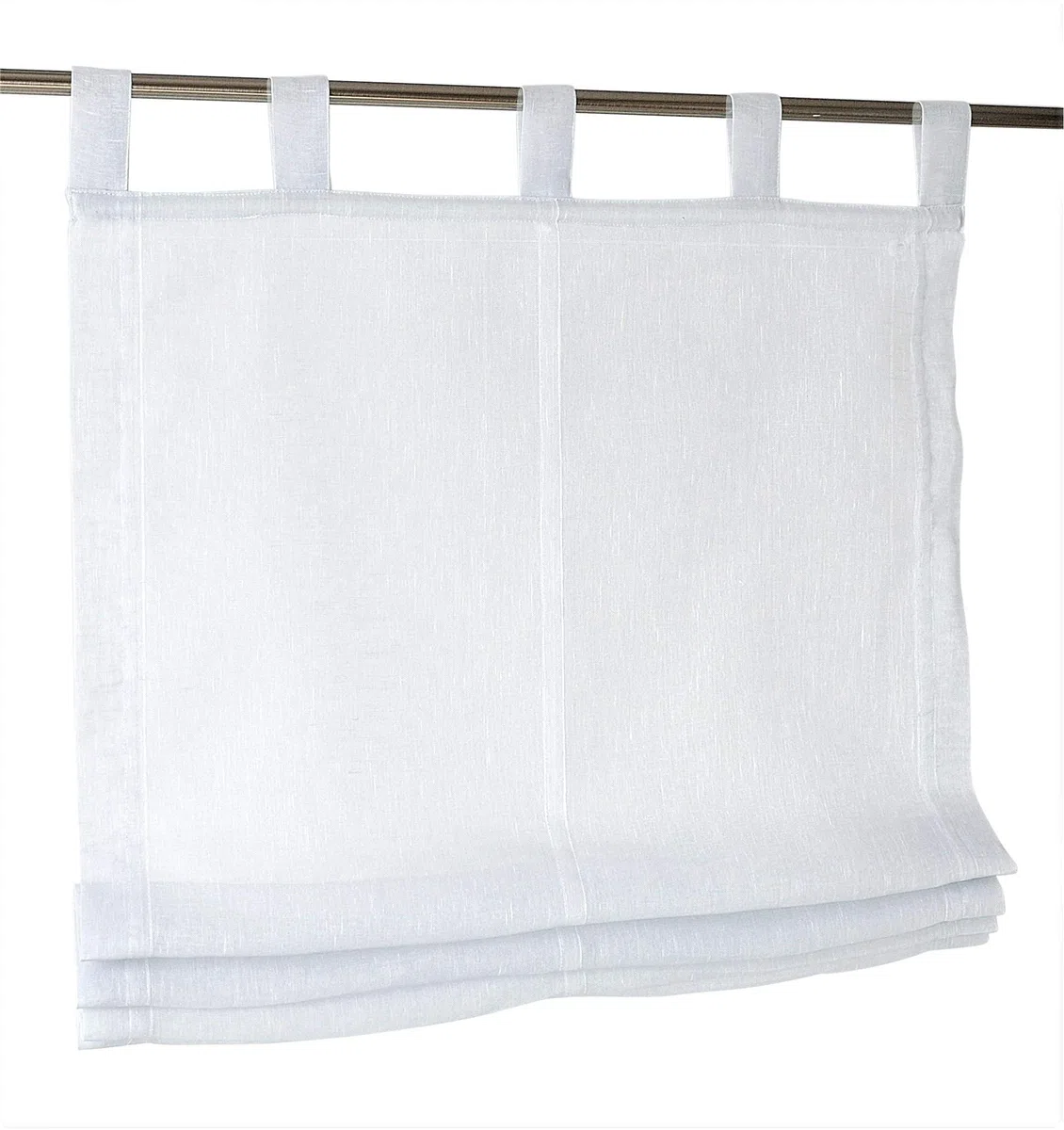 Kutti Tenda a Pacchetto Brondby Passanti Bianco 100 x 145 cm
